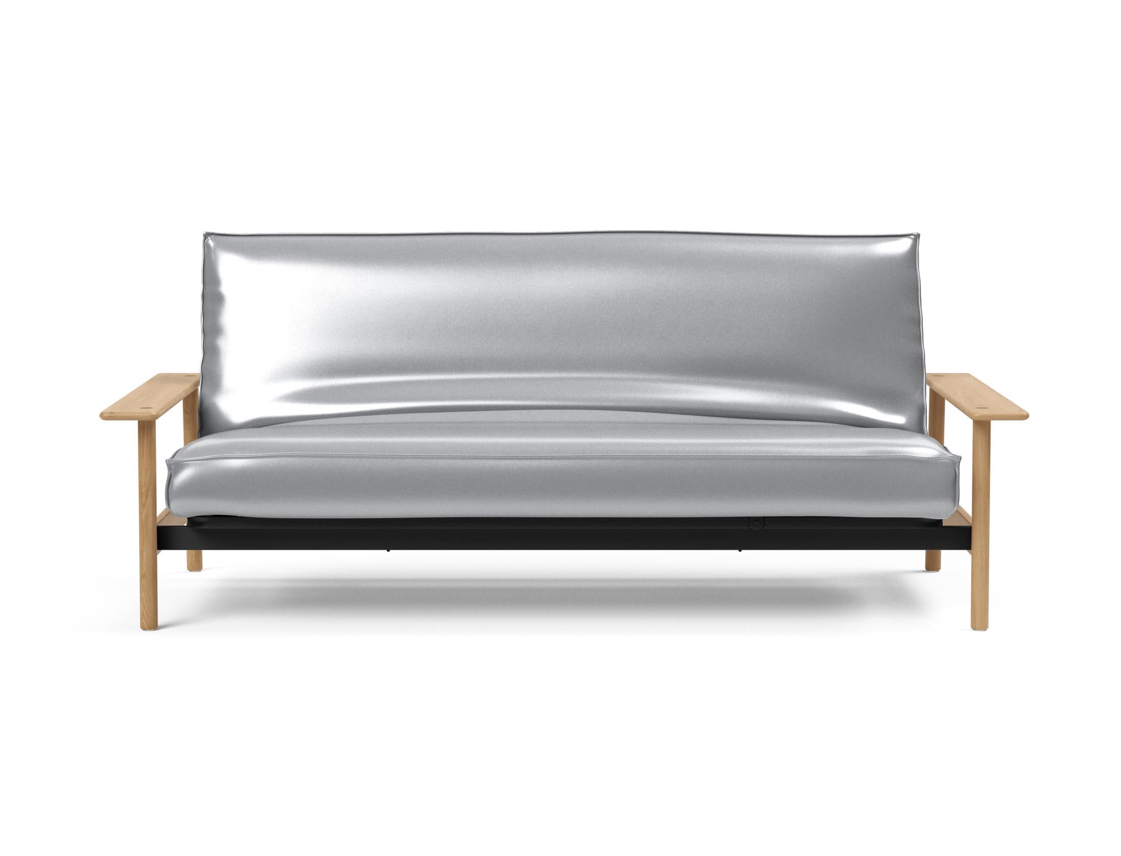 Entdecken Sie das Balder Bettsofa 140 Sharp Plus Cover Soft Spring von Innovation Living – stilvoll, bequem und ideal für jedes Zuhause.