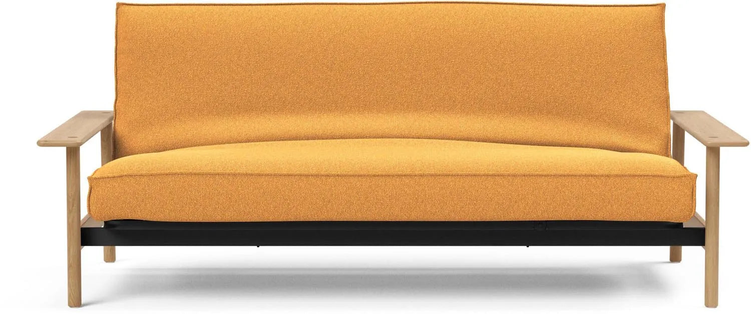 Erleben Sie das Balder Bettsofa 140 Sharp Plus Cover von Innovation Living – modern, funktional und ideal für kleine Räume.