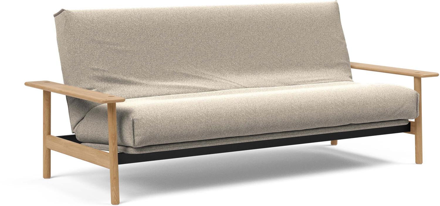 Erleben Sie das Balder Bettsofa 140 Nordic Cover von Innovation Living – modernes Design, vielseitig und perfekt für jeden Wohnraum.
