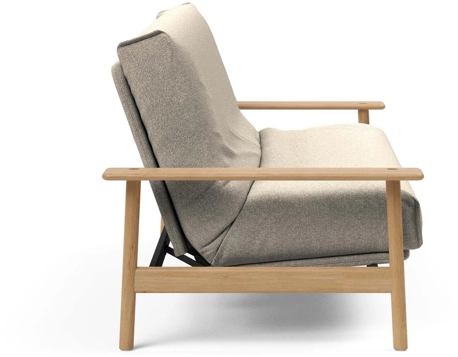 Entdecken Sie das Balder Bettsofa 140 Nordic Cover von Innovation Living – stilvoll, funktional und ideal für kleine Räume.