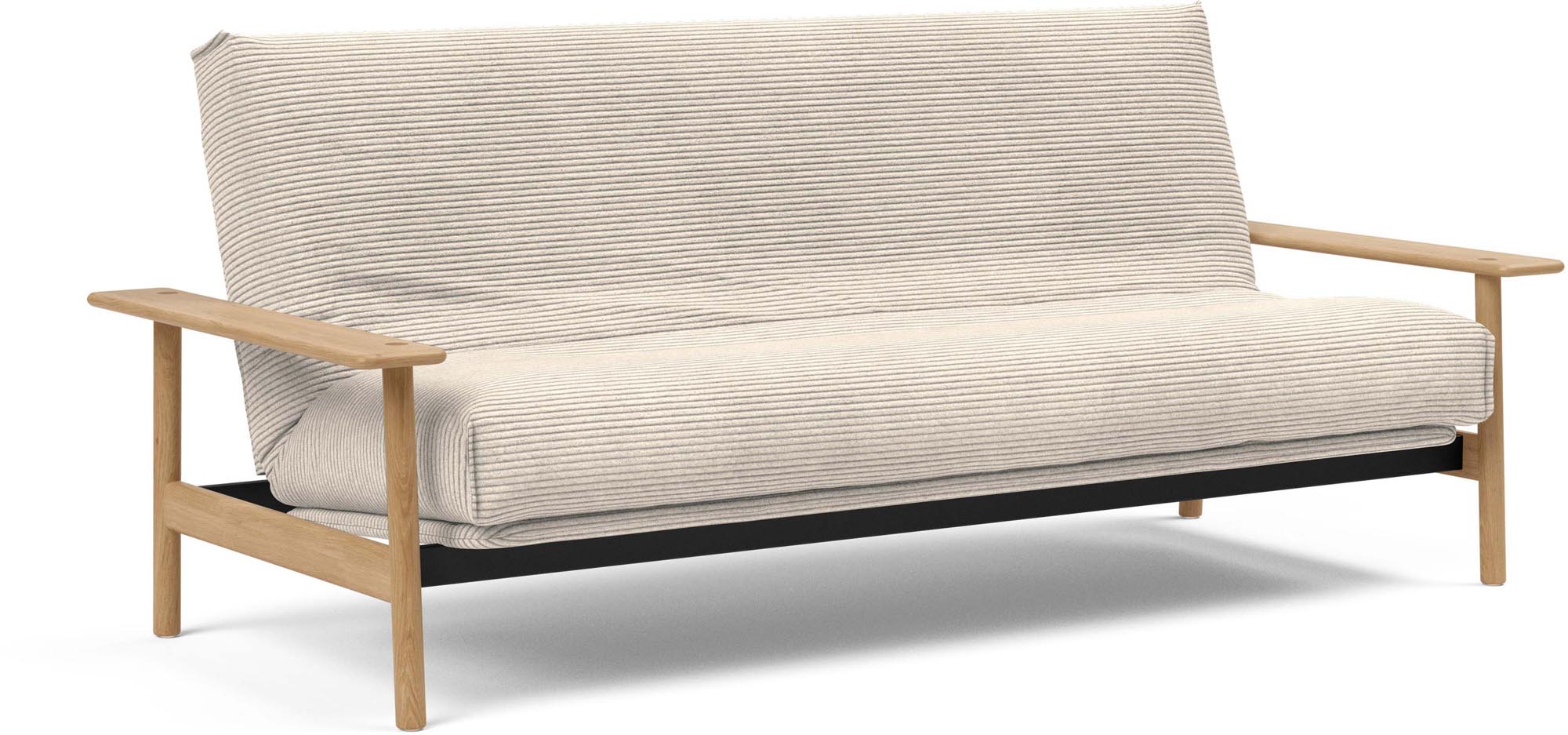 Entdecken Sie das Balder Bettsofa 140 Nordic Cover von Innovation Living – stilvoll, funktional und ideal für kleine Räume.