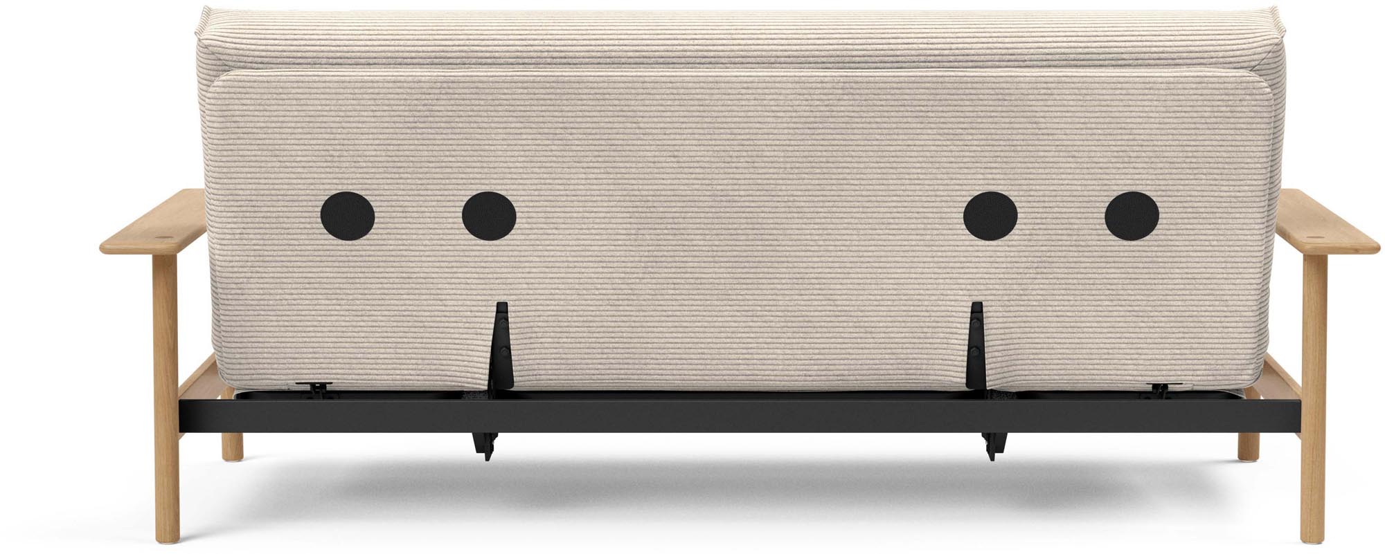 Entdecken Sie das Balder Bettsofa 140 Nordic Cover von Innovation Living – stilvoll, funktional und ideal für kleine Räume.