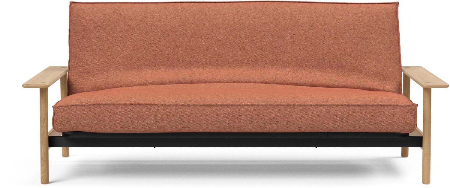 Erleben Sie das Balder Bettsofa 140 Sharp Plus Cover Latex von Innovation Living – eine perfekte Kombination aus modernem Stil und optimalem Schlafkomfort.