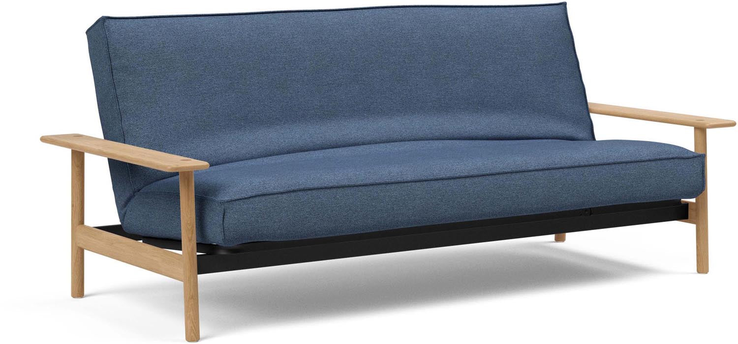 Entdecken Sie das Balder Bettsofa 140 Sharp Plus Cover Latex von Innovation Living – stilvolles Design trifft auf höchsten Schlafkomfort für Ihr Zuhause.