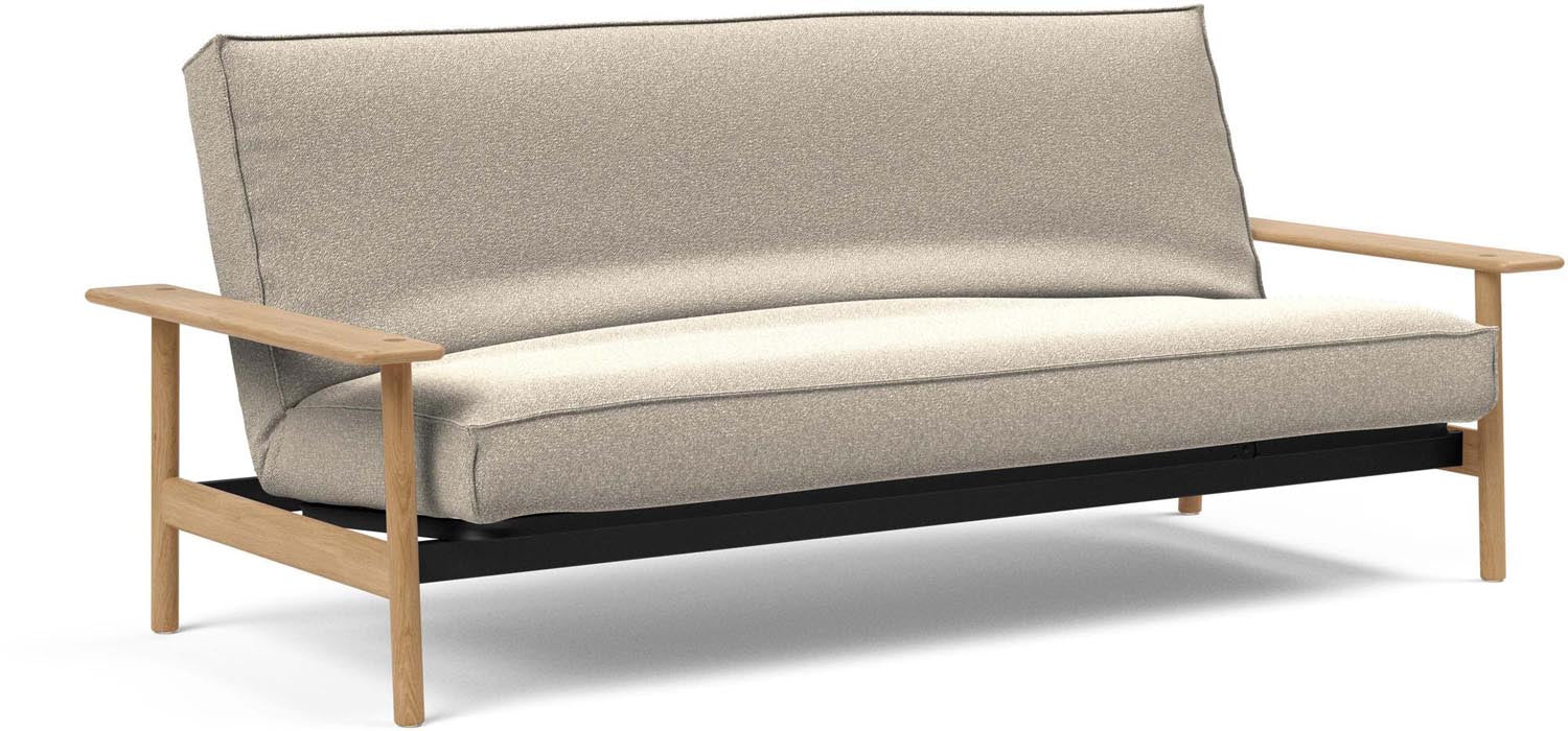 Entdecken Sie das Balder Bettsofa 140 Sharp Plus Cover Latex von Innovation Living – stilvolles Design trifft auf höchsten Schlafkomfort für Ihr Zuhause.