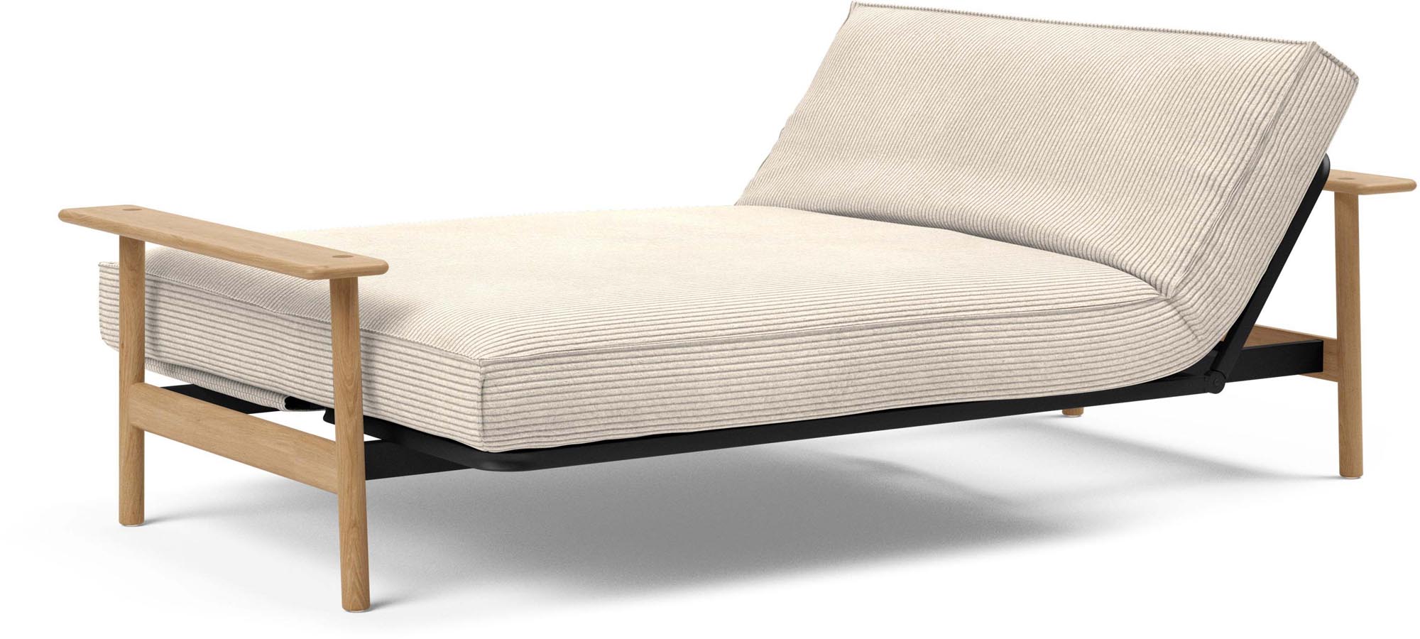 Entdecken Sie das Balder Bettsofa 140 Sharp Plus Cover Latex von Innovation Living – stilvolles Design trifft auf höchsten Schlafkomfort für Ihr Zuhause.