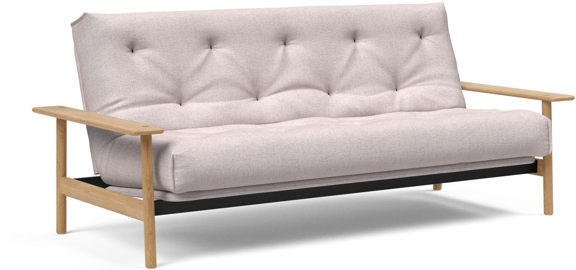 Erleben Sie das elegante Balder Bettsofa 140 Nordic Classic von Innovation Living – perfekt für zeitgemäße Einrichtung und gemütliche Schlafmomente.