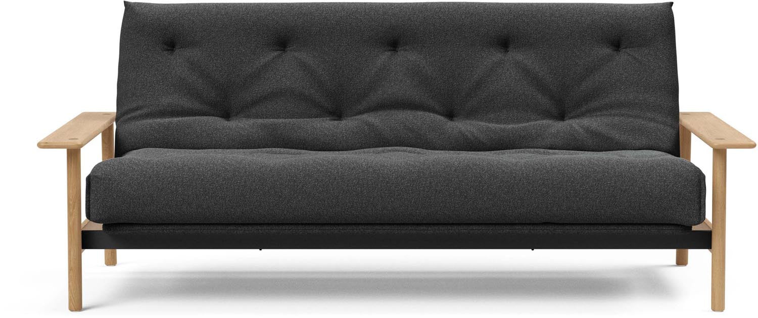 Entdecken Sie das stilvolle Balder Bettsofa 140 Nordic Classic von Innovation Living – ideal für modernes Wohnen und entspannende Nächte.