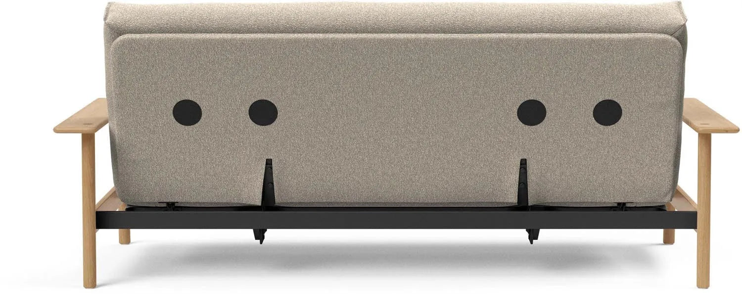 Entdecken Sie das stilvolle Balder Bettsofa 140 Nordic Classic von Innovation Living – ideal für moderne Wohnräume und entspannende Nächte.