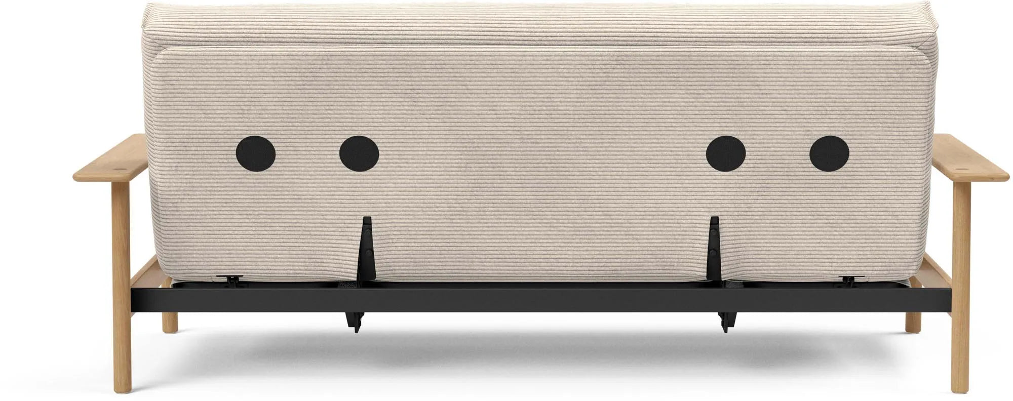 Erleben Sie das Balder Bettsofa 140 Nordic Classic von Innovation Living – eine perfekte Kombination aus skandinavischem Stil und vielseitiger Funktionalität.