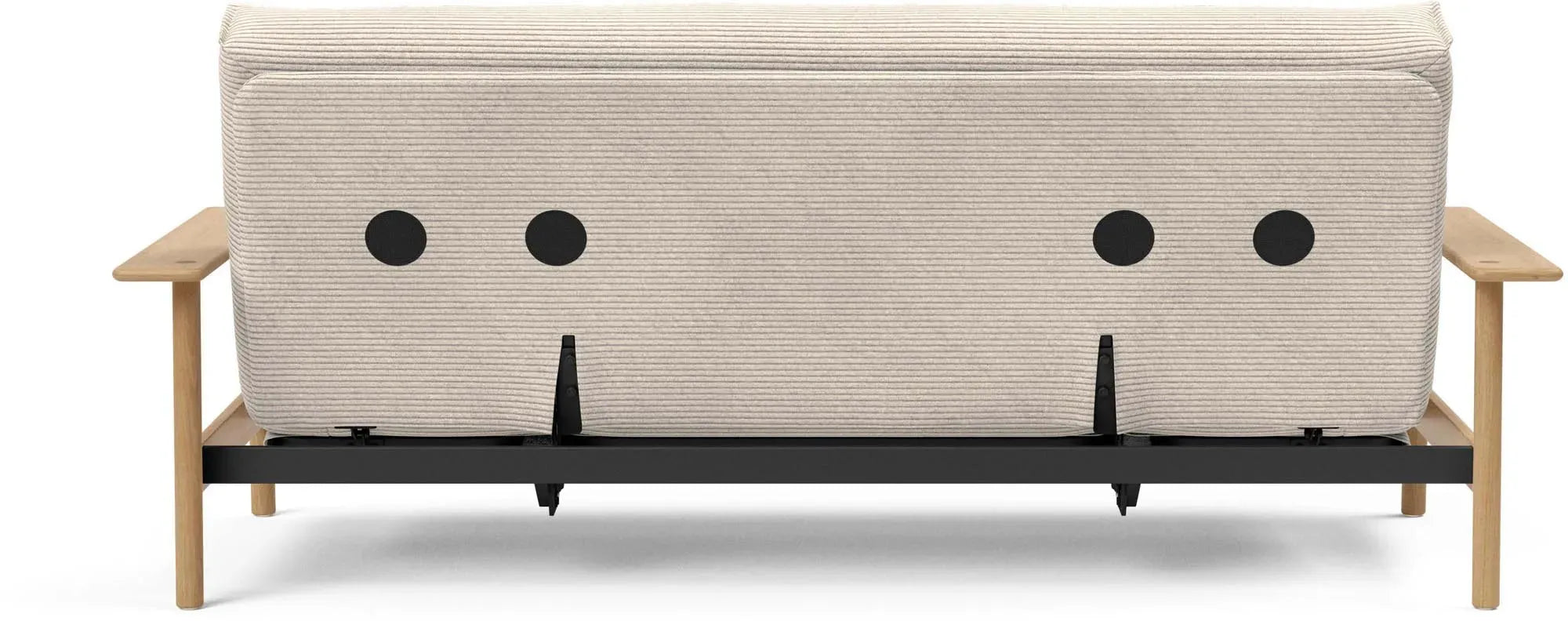 Entdecken Sie das Balder Bettsofa 140 Nordic Classic von Innovation Living – stilvolles Design trifft auf praktische Schlaflösung für jedes Zuhause.