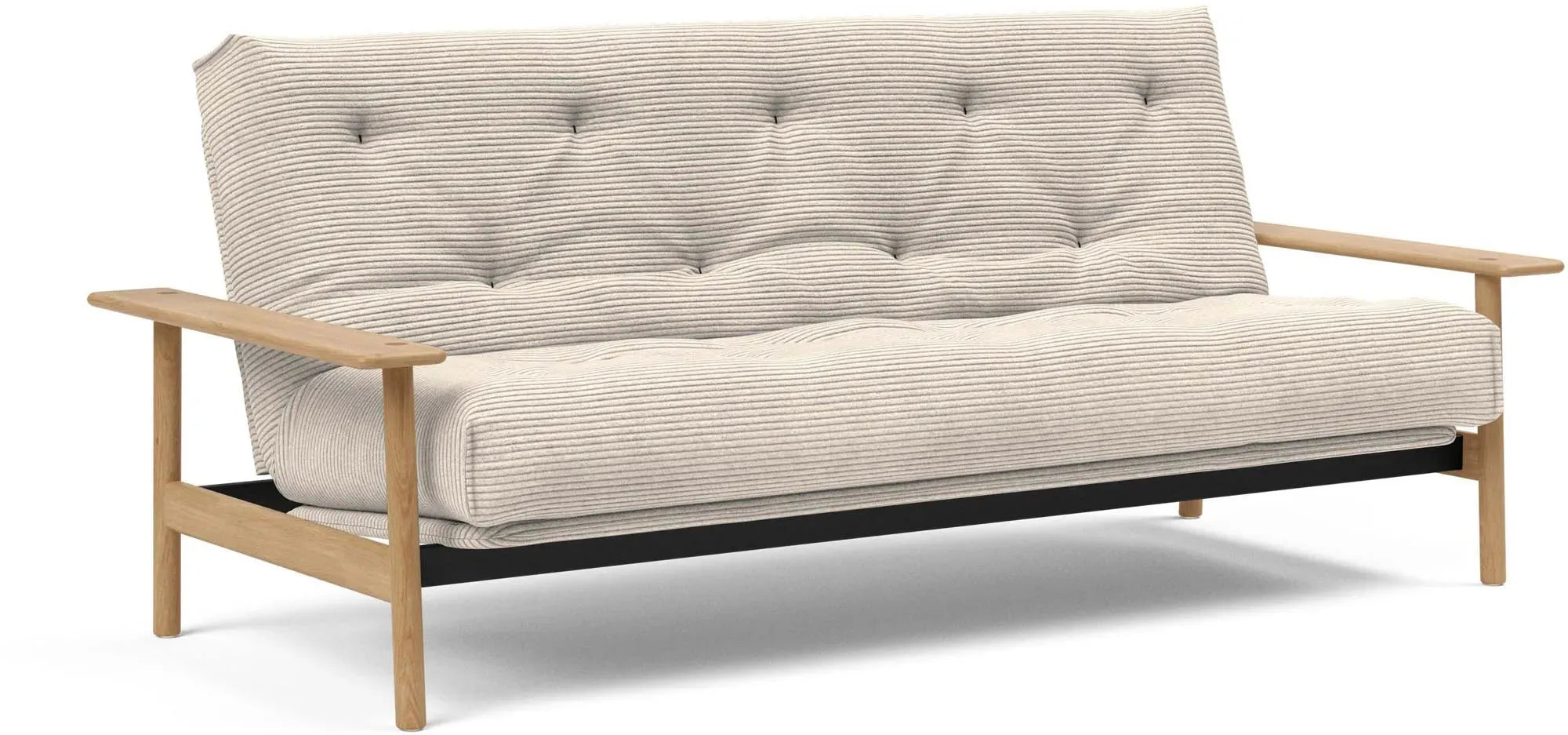 Erleben Sie das elegante Balder Bettsofa 140 Nordic Spring von Innovation Living – die perfekte Kombination aus modernem Design und vielseitiger Nutzung.