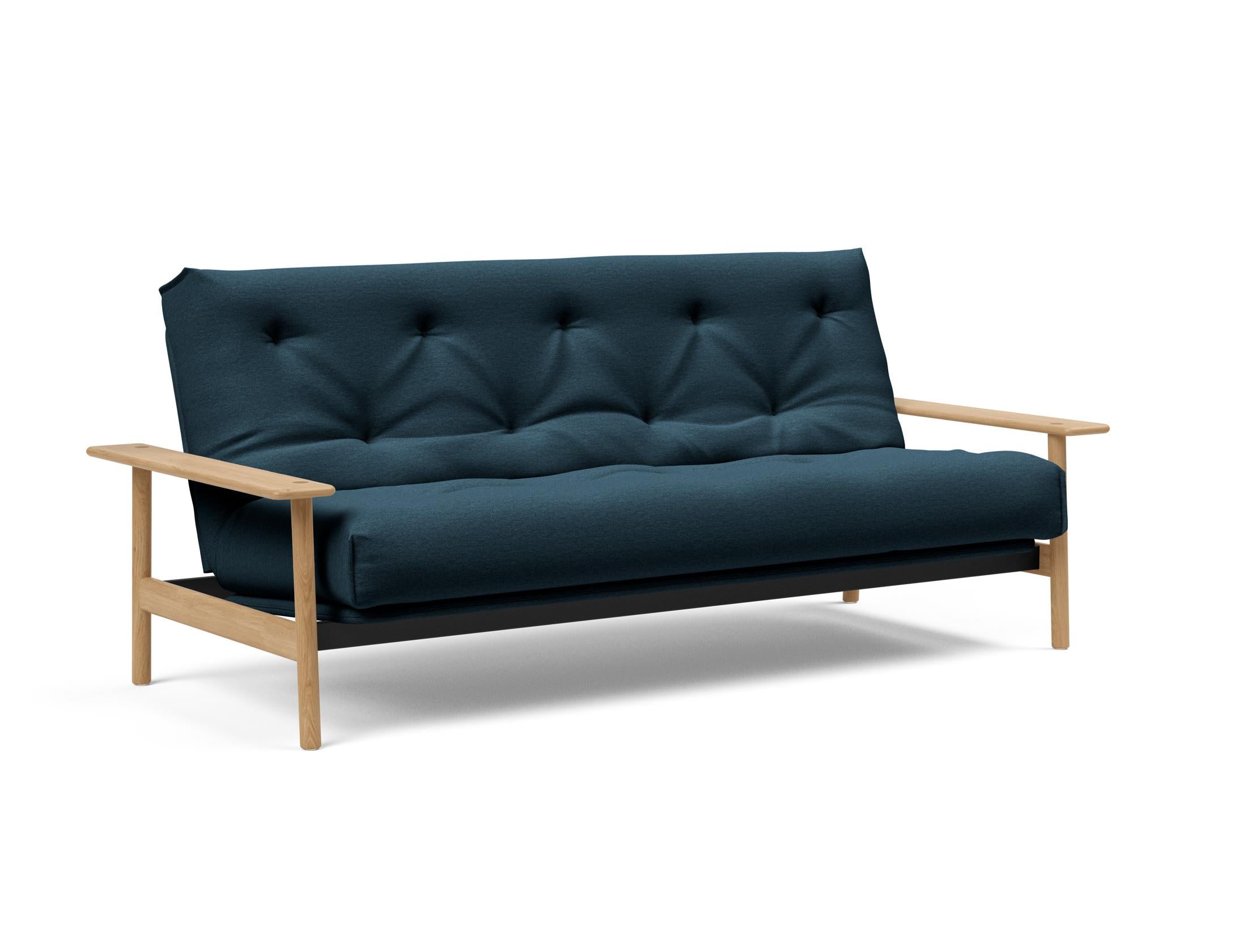 Entdecken Sie das Balder Bettsofa 140 Nordic von Innovation Living: Elegantes Design, vielseitig und bequem – ideal für jedes Wohnambiente!