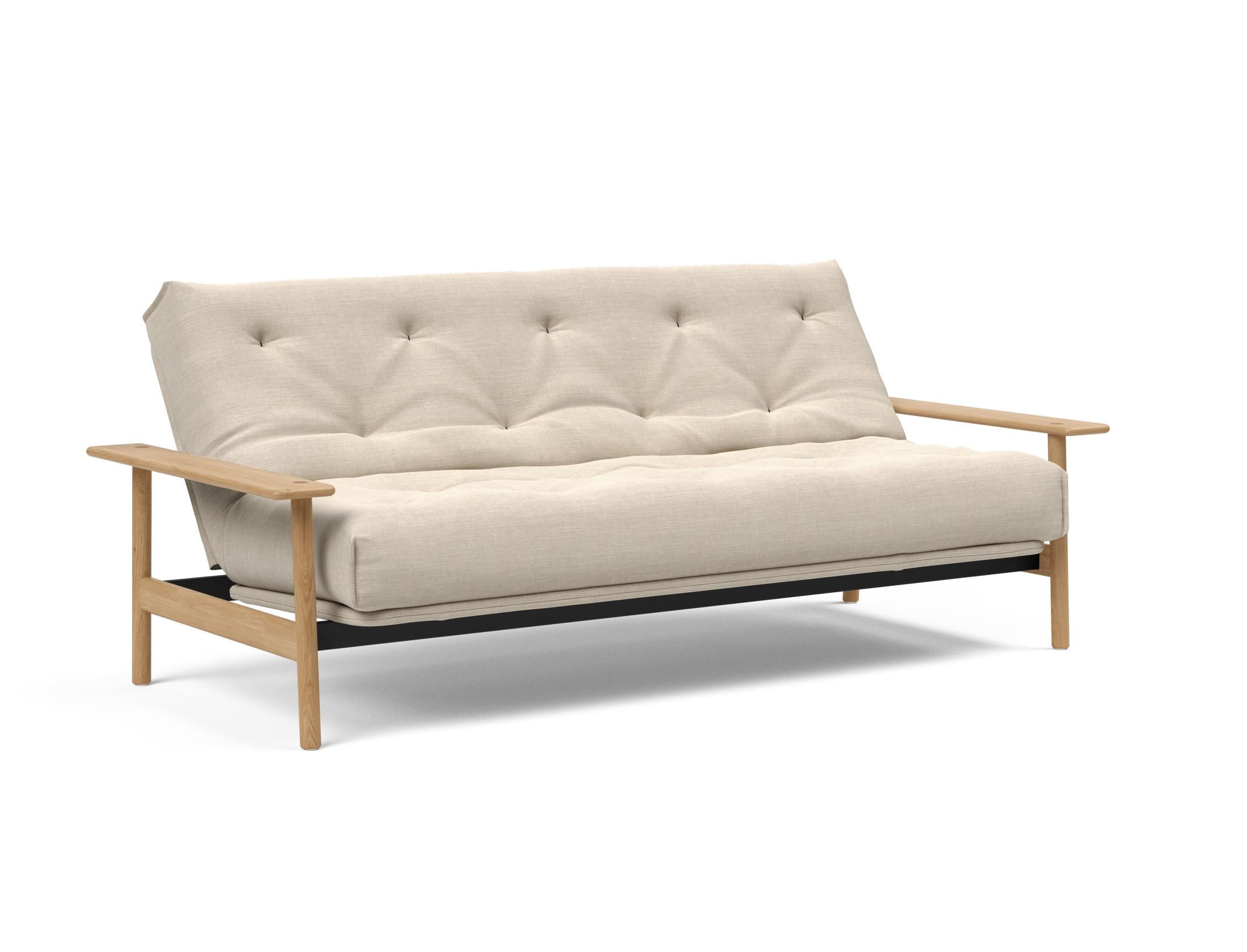 Entdecken Sie das Balder Bettsofa 140 Nordic von Innovation Living – elegantes Design, vielseitig nutzbar und mit komfortablem Soft Spring Bezug für besten Schlaf.