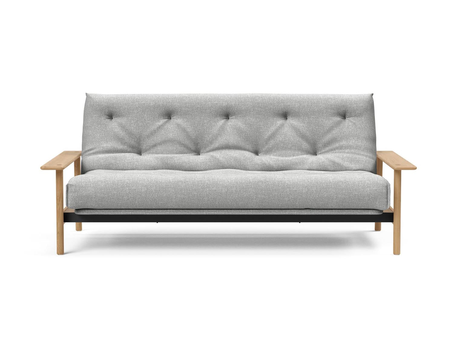 Erleben Sie das Balder Bettsofa 140 Nordic von Innovation Living – stilvoll, funktional und mit hochwertigem Soft Spring Bezug für erholsame Nächte.
