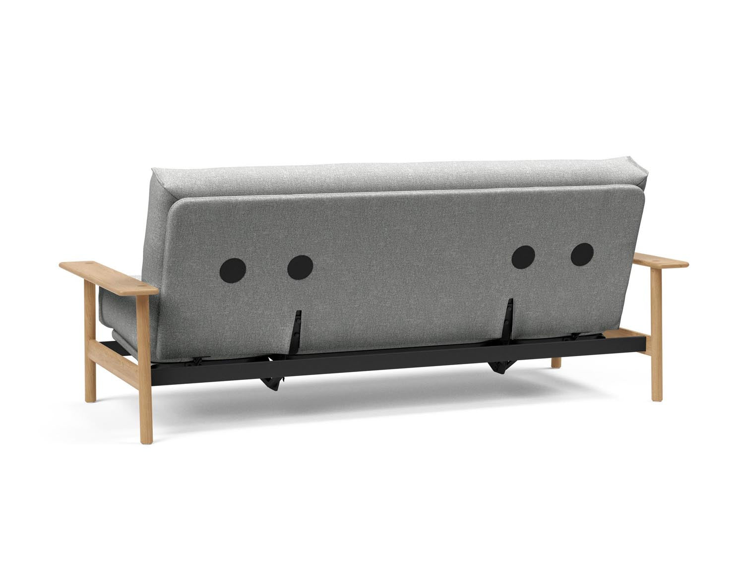 Erleben Sie das Balder Bettsofa 140 Nordic von Innovation Living – stilvoll, funktional und mit hochwertigem Soft Spring Bezug für erholsame Nächte.