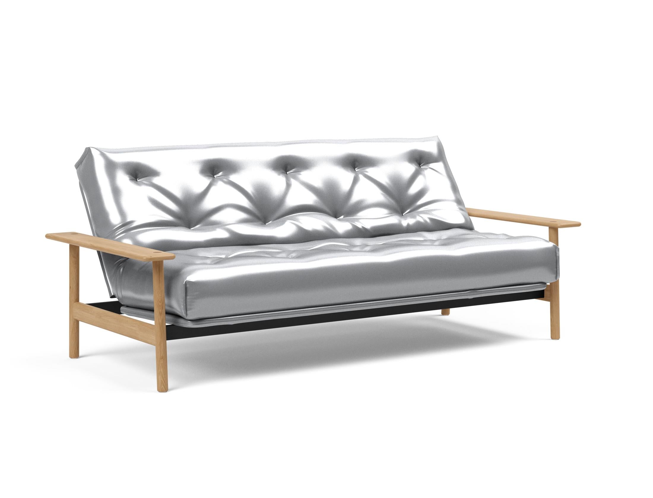 Entdecken Sie das Balder Bettsofa 140 Nordic von Innovation Living – elegantes Design, vielseitig nutzbar und mit komfortablem Soft Spring Bezug für besten Schlaf.