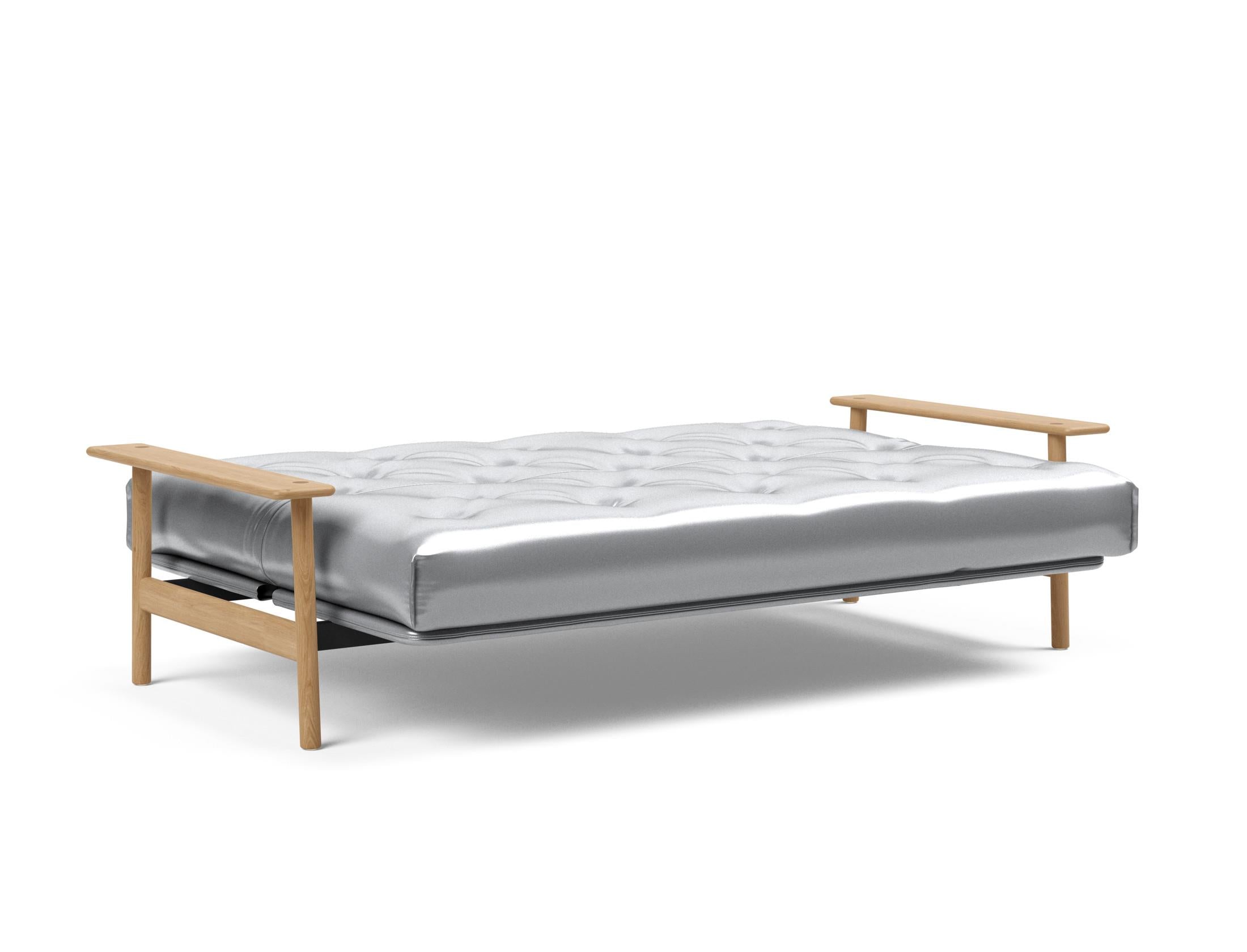 Entdecken Sie das Balder Bettsofa 140 Nordic von Innovation Living – elegantes Design, vielseitig nutzbar und mit komfortablem Soft Spring Bezug für besten Schlaf.