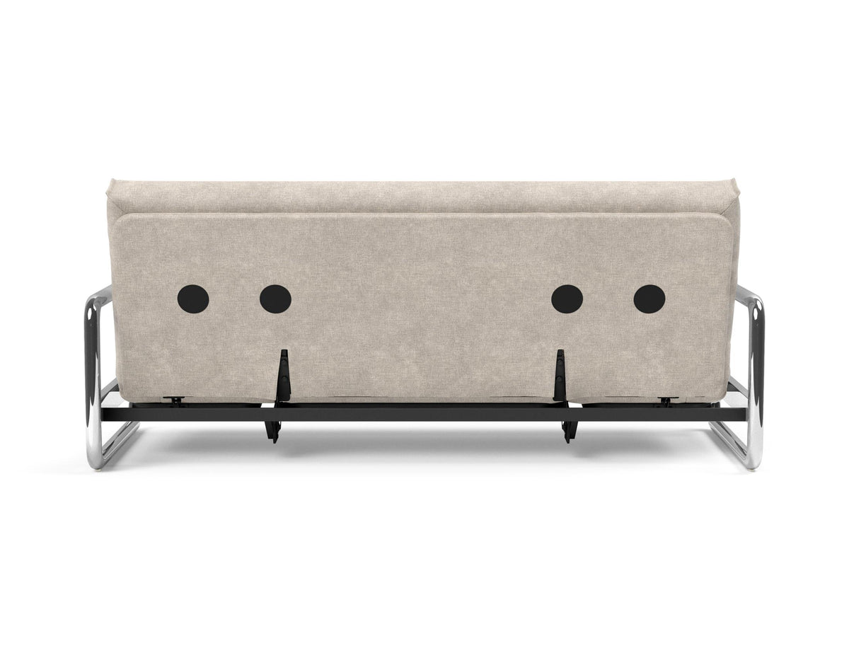 Lomira Schlafsofa 140 Nordic Cover Soft Spring in 280 Avella Sand präsentiert im Onlineshop von KAQTU Design AG. Bettsofa ist von Innovation Living