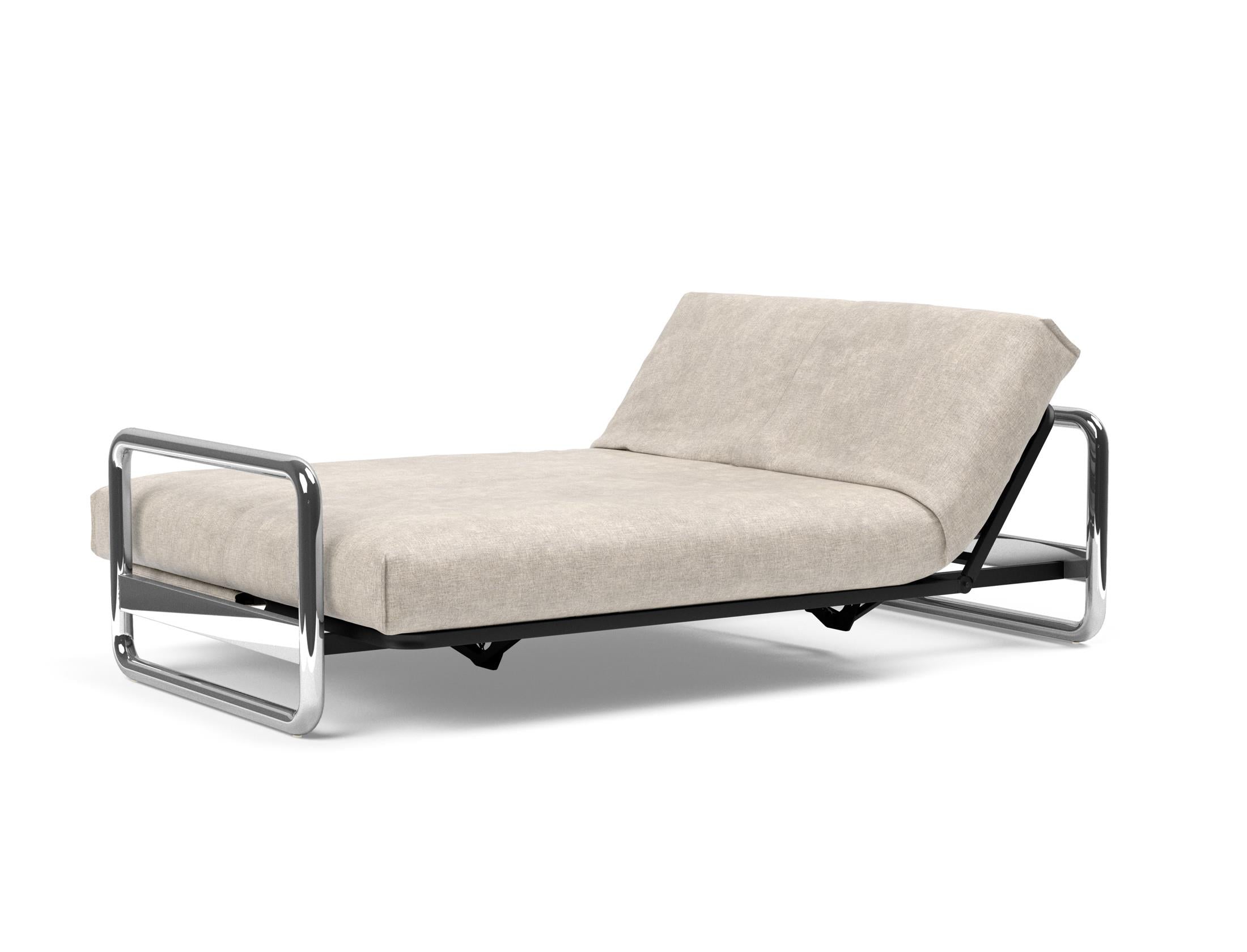 Erleben Sie das Lomira Schlafsofa 140 Nordic Cover: Elegantes Design trifft auf hochwertigen Soft Spring Komfort für entspannte Nächte und stilvolle Wohnräume.
