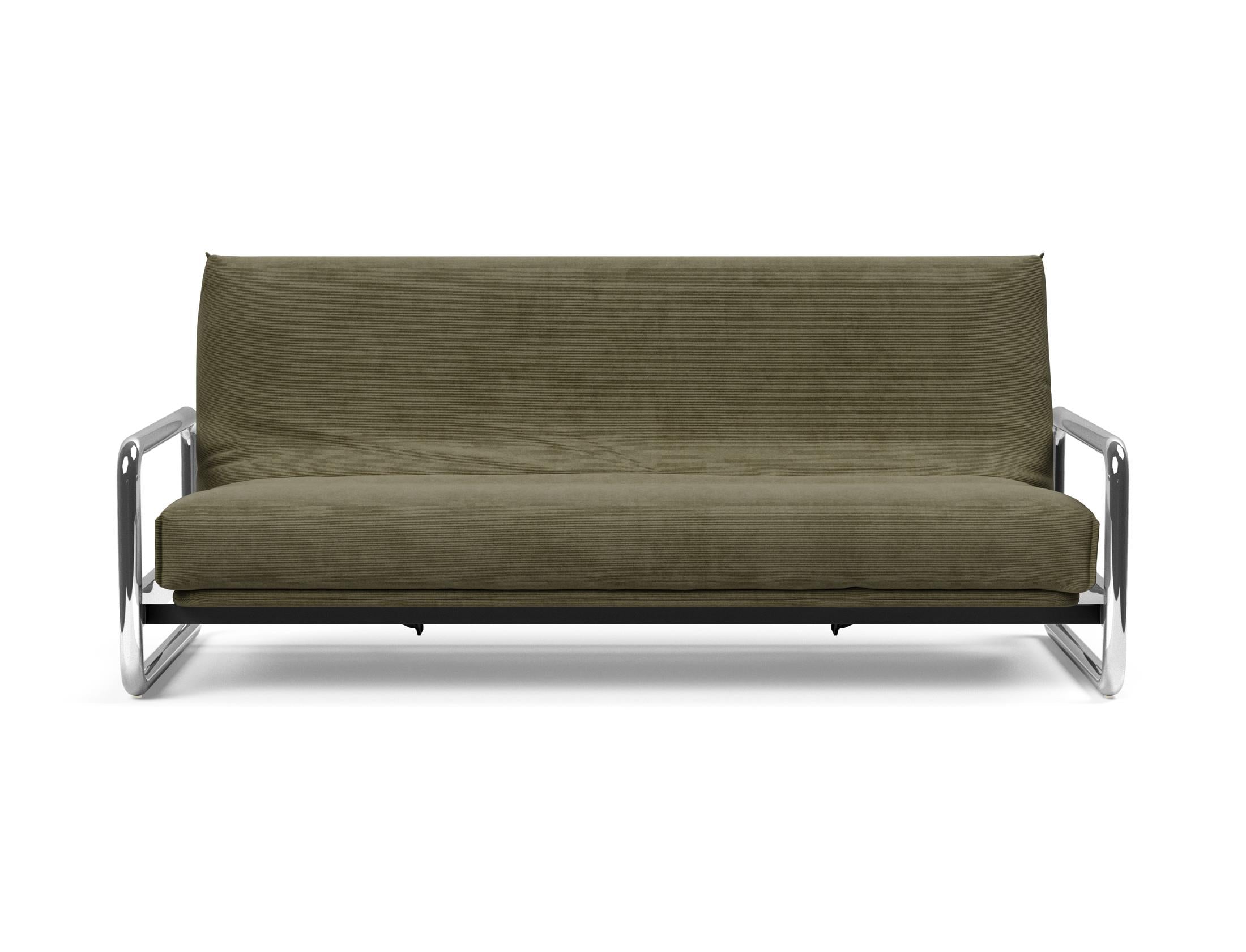 Erleben Sie das Lomira Schlafsofa 140 Nordic Cover: Stilvolles Design und die bequeme Soft Spring Polsterung sorgen für perfekten Schlafkomfort.