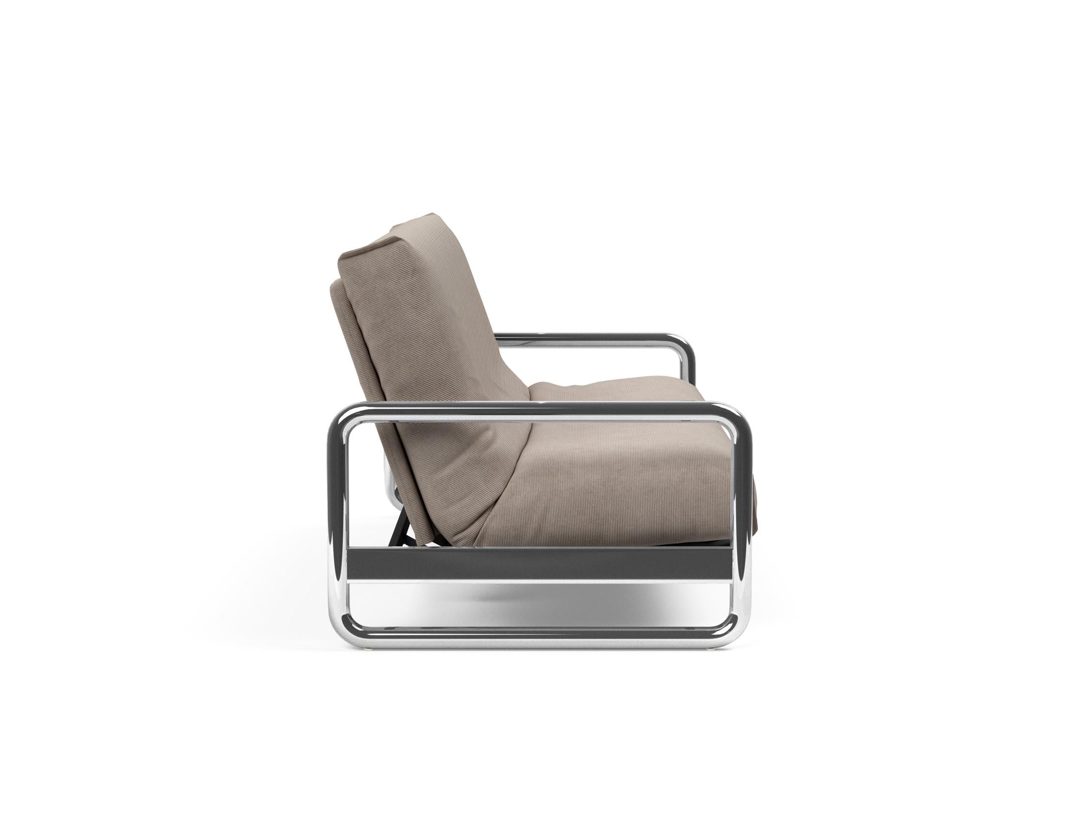 Erleben Sie das Lomira Schlafsofa 140 Nordic Cover: Elegantes Design trifft auf hochwertigen Soft Spring Komfort für entspannte Nächte und stilvolle Wohnräume.