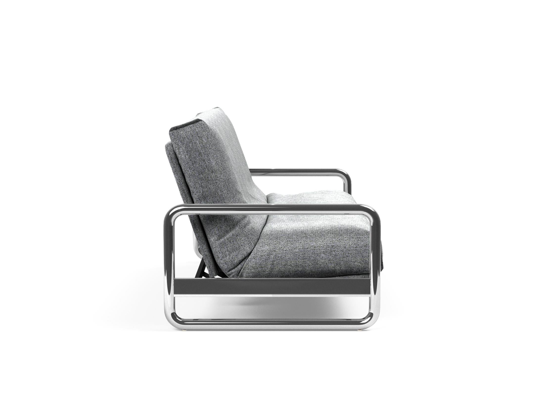 Entdecken Sie das Lomira Schlafsofa 140 Nordic Cover: Elegantes Design trifft auf die komfortable Soft Spring Polsterung für erholsame Nächte.