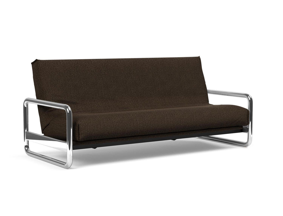 Lomira Schlafsofa 140 Nordic Cover mit Gestellbezug Soft Spring in 358 Taura Chocco präsentiert im Onlineshop von KAQTU Design AG. Bettsofa ist von Innovation Living