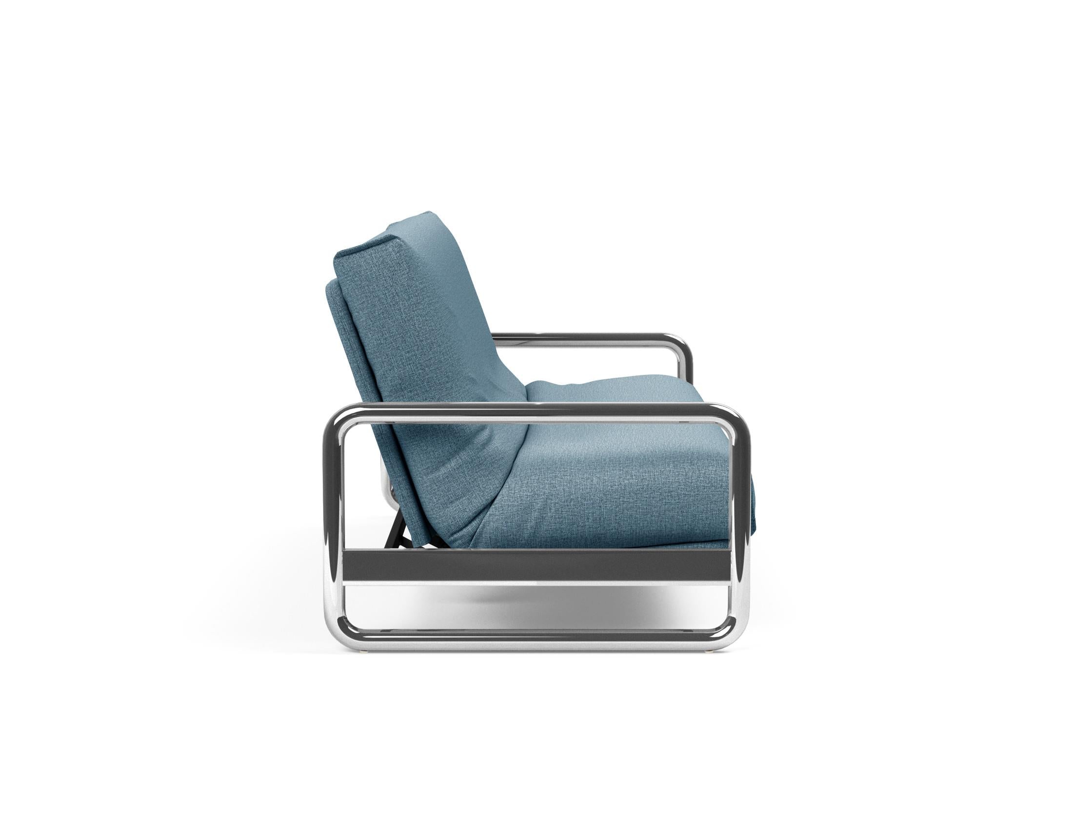 Erleben Sie das Lomira Schlafsofa 140 Nordic Cover: Stilvolles Design und die bequeme Soft Spring Polsterung sorgen für perfekten Schlafkomfort.