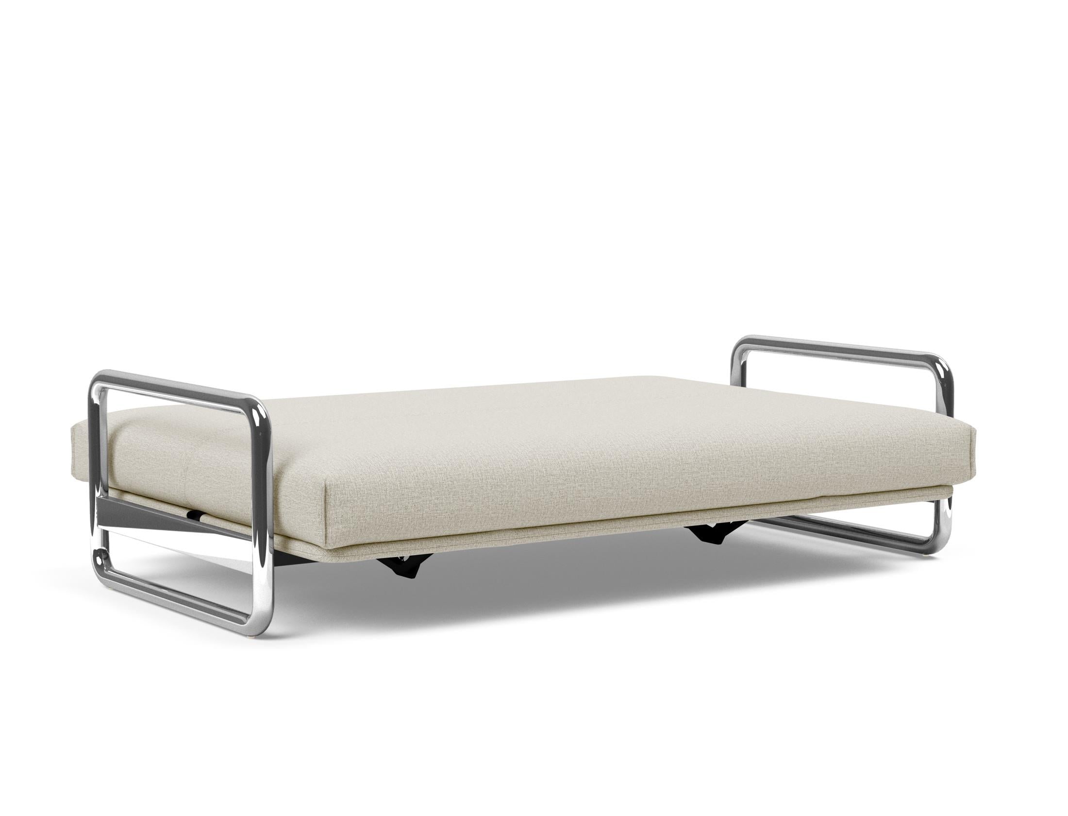 Entdecken Sie das Lomira Schlafsofa 140 Nordic Cover: Elegantes Design trifft auf die komfortable Soft Spring Polsterung für erholsame Nächte.