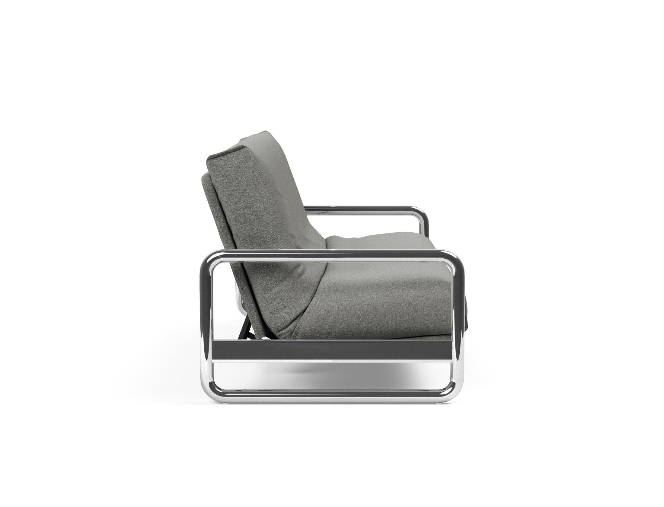 Erleben Sie das Lomira Schlafsofa 140 Nordic Cover: Stilvolles Design und die bequeme Soft Spring Polsterung sorgen für perfekten Schlafkomfort.