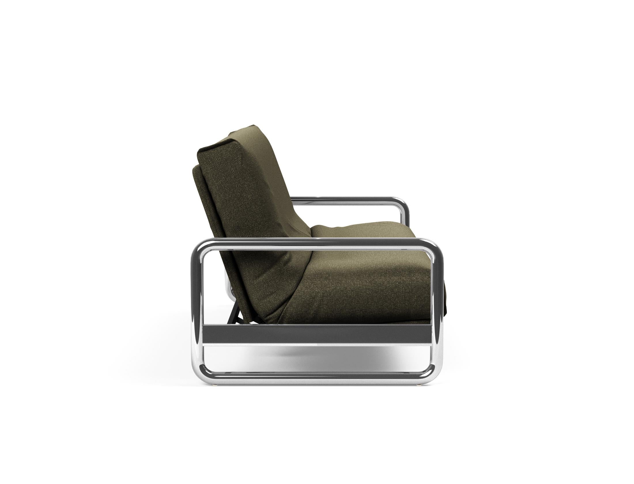 Erleben Sie das Lomira Schlafsofa 140 Nordic Cover: Stilvolles Design und die bequeme Soft Spring Polsterung sorgen für perfekten Schlafkomfort.