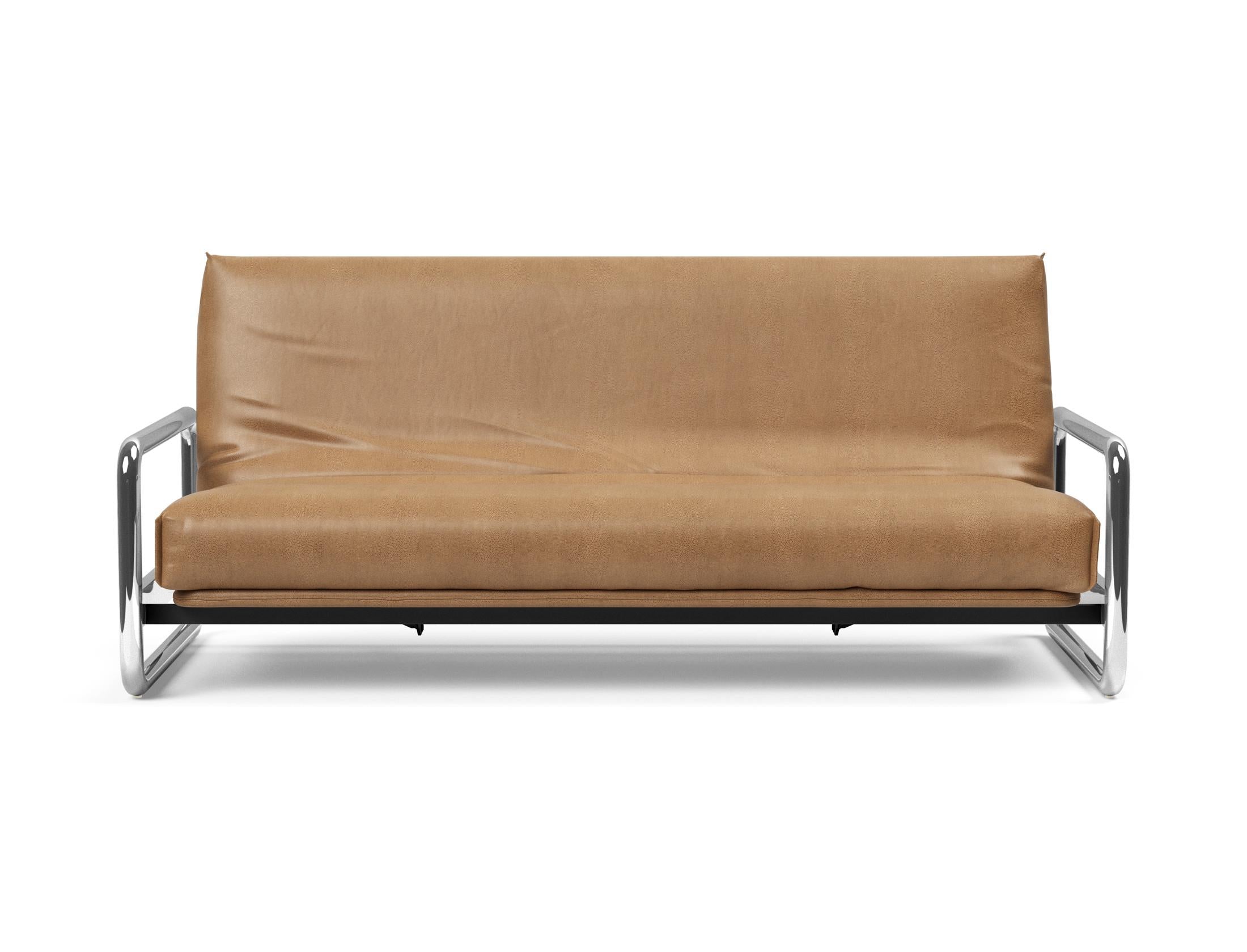 Erleben Sie das Lomira Schlafsofa 140 Nordic Cover: Stilvolles Design und die bequeme Soft Spring Polsterung sorgen für perfekten Schlafkomfort.