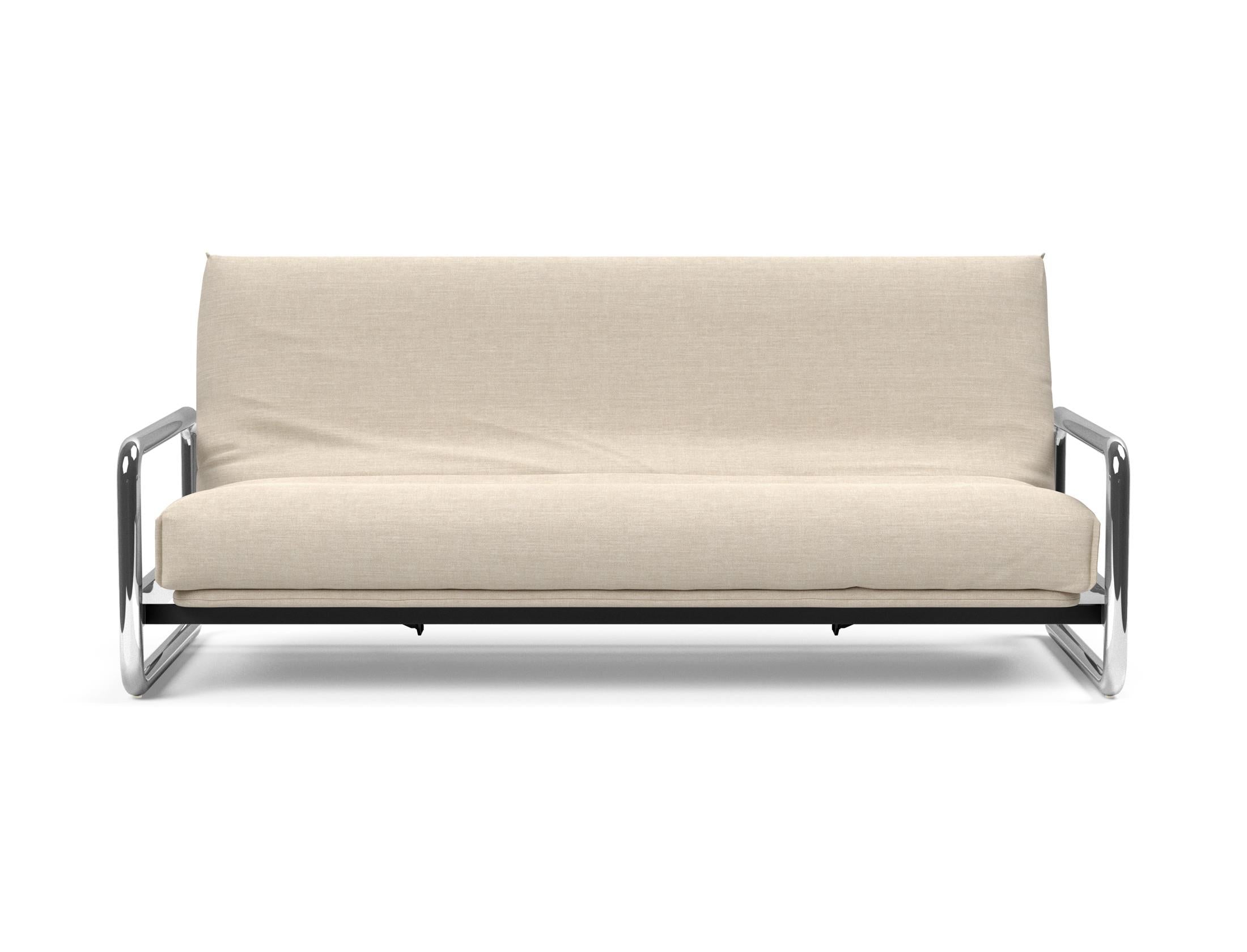 Erleben Sie das Lomira Schlafsofa 140 Nordic Cover: Stilvolles Design und die bequeme Soft Spring Polsterung sorgen für perfekten Schlafkomfort.