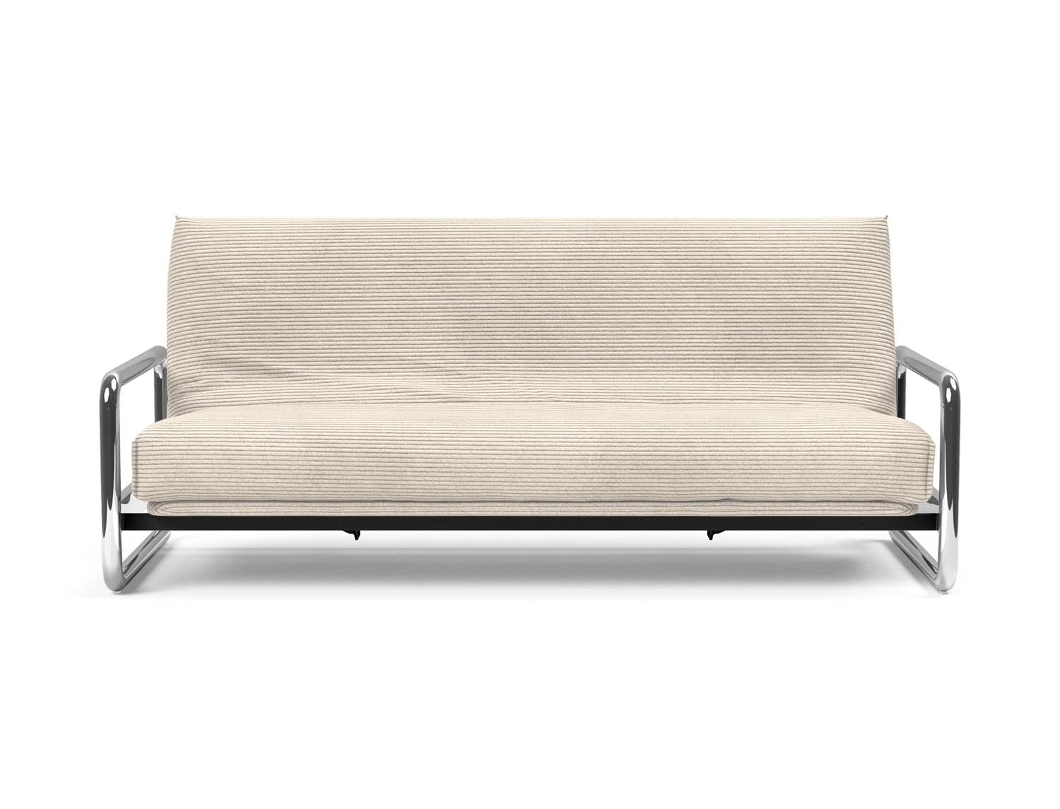 Entdecken Sie das Lomira Schlafsofa 140 Nordic Cover: Elegantes Design trifft auf die komfortable Soft Spring Polsterung für erholsame Nächte.