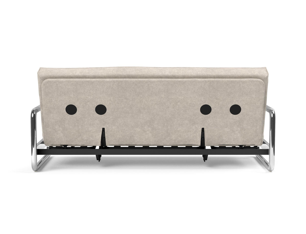 Lomira Schlafsofa 140 Sharp Plus Soft Spring in 280 Avella Sand präsentiert im Onlineshop von KAQTU Design AG. Bettsofa ist von Innovation Living