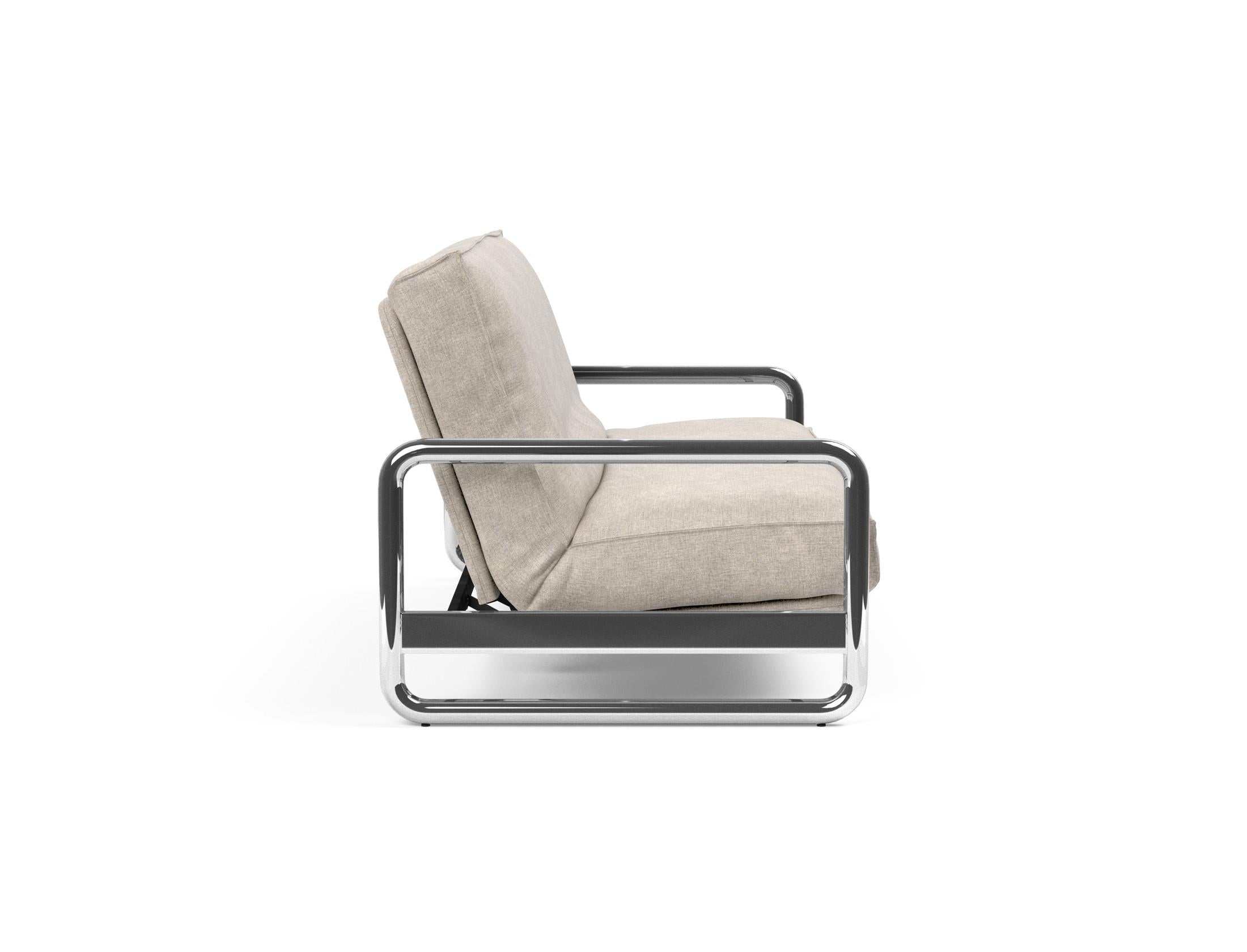Lomira Schlafsofa 140 Sharp Plus: Elegantes Schlafsofa mit hochwertigem Soft Spring Bezug, ideal für entspannte Nächte und modernes Design.