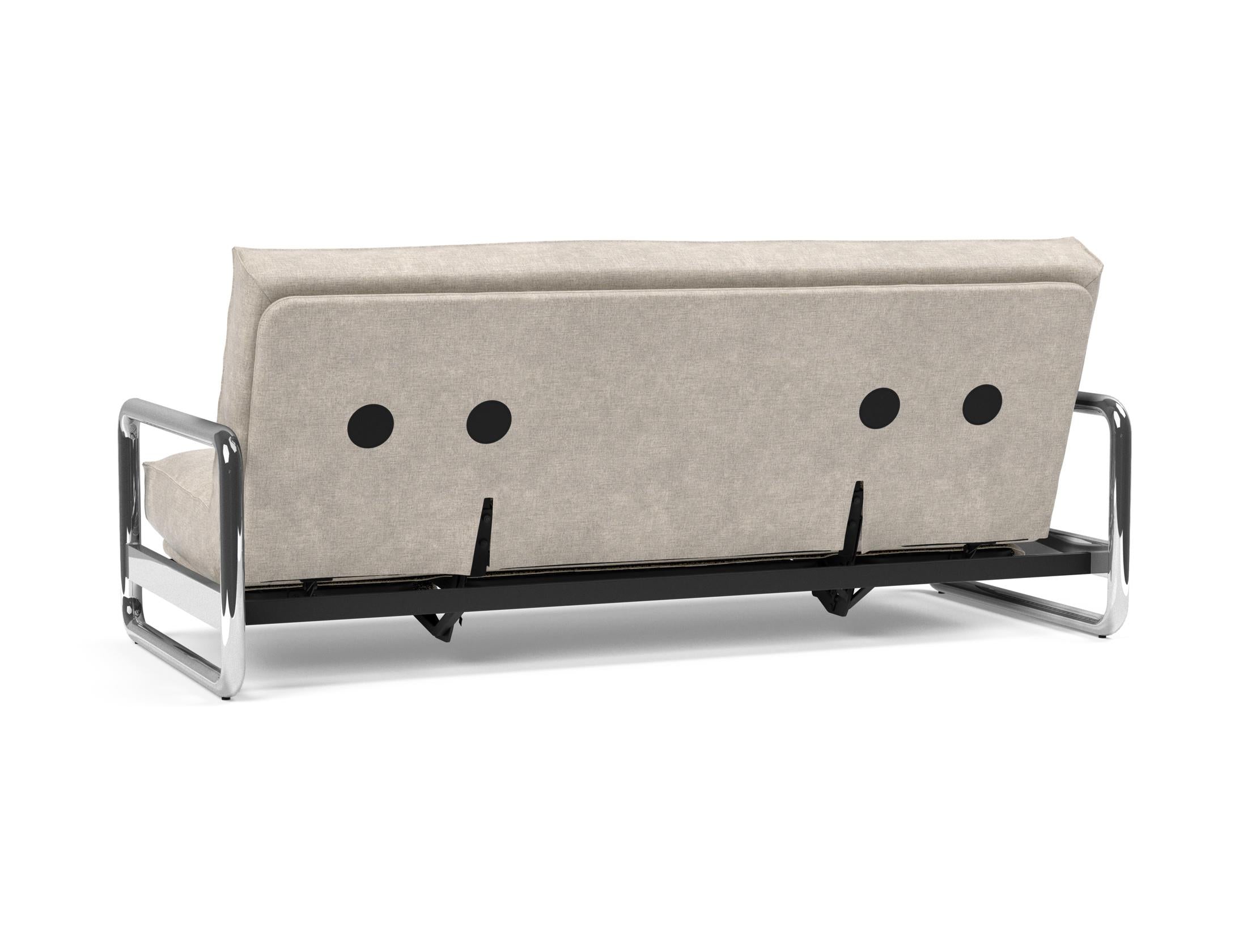 Lomira Schlafsofa 140 Sharp Plus: Elegantes Schlafsofa mit hochwertigem Soft Spring Bezug, ideal für entspannte Nächte und modernes Design.