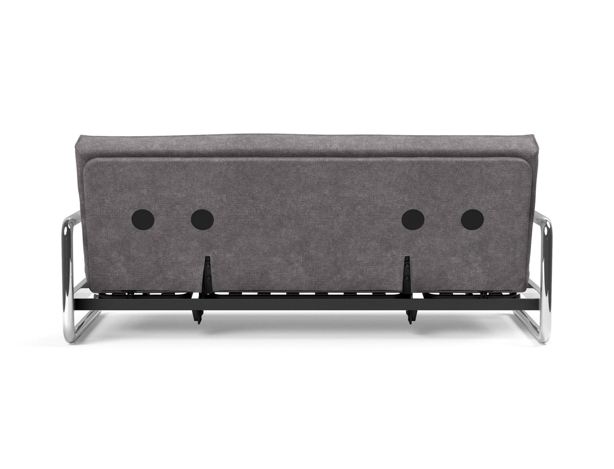 Lomira Schlafsofa 140 Sharp Plus Soft Spring in 282 Avella Warm Grey präsentiert im Onlineshop von KAQTU Design AG. Bettsofa ist von Innovation Living