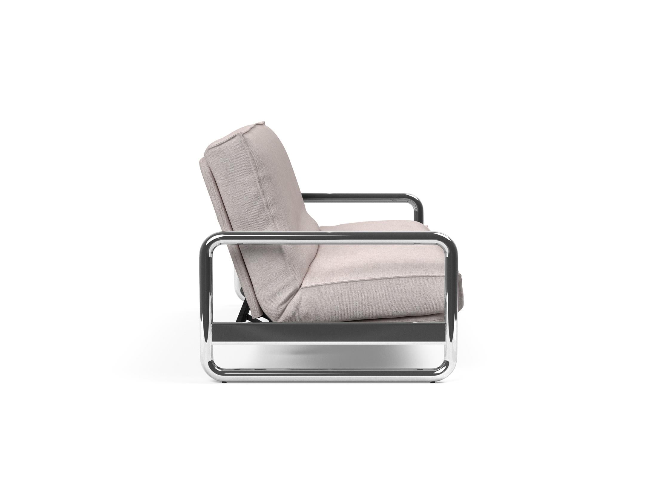 Lomira Schlafsofa 140 Sharp Plus: Stilvolles Schlafsofa mit weichem Soft Spring Bezug, perfekt für gemütliche Nächte und modernes Wohnen.