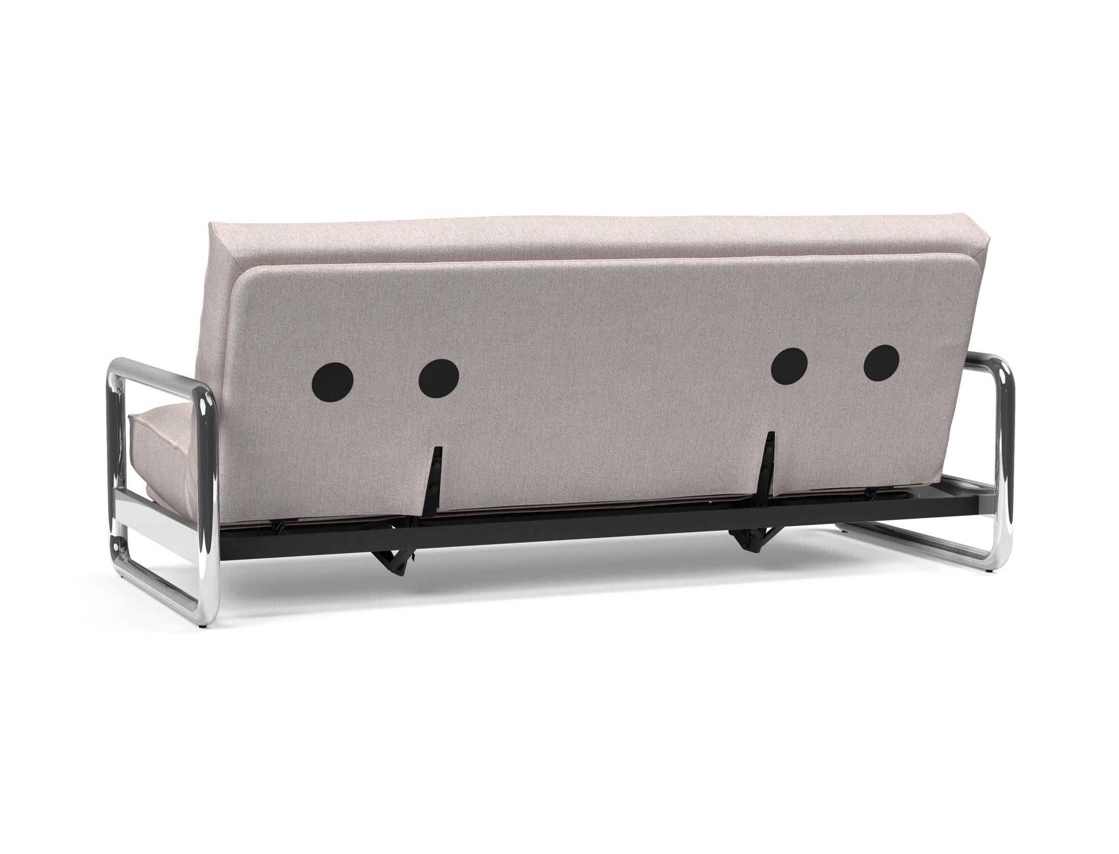 Lomira Schlafsofa 140 Sharp Plus: Stilvolles Schlafsofa mit weichem Soft Spring Bezug, perfekt für gemütliche Nächte und modernes Wohnen.