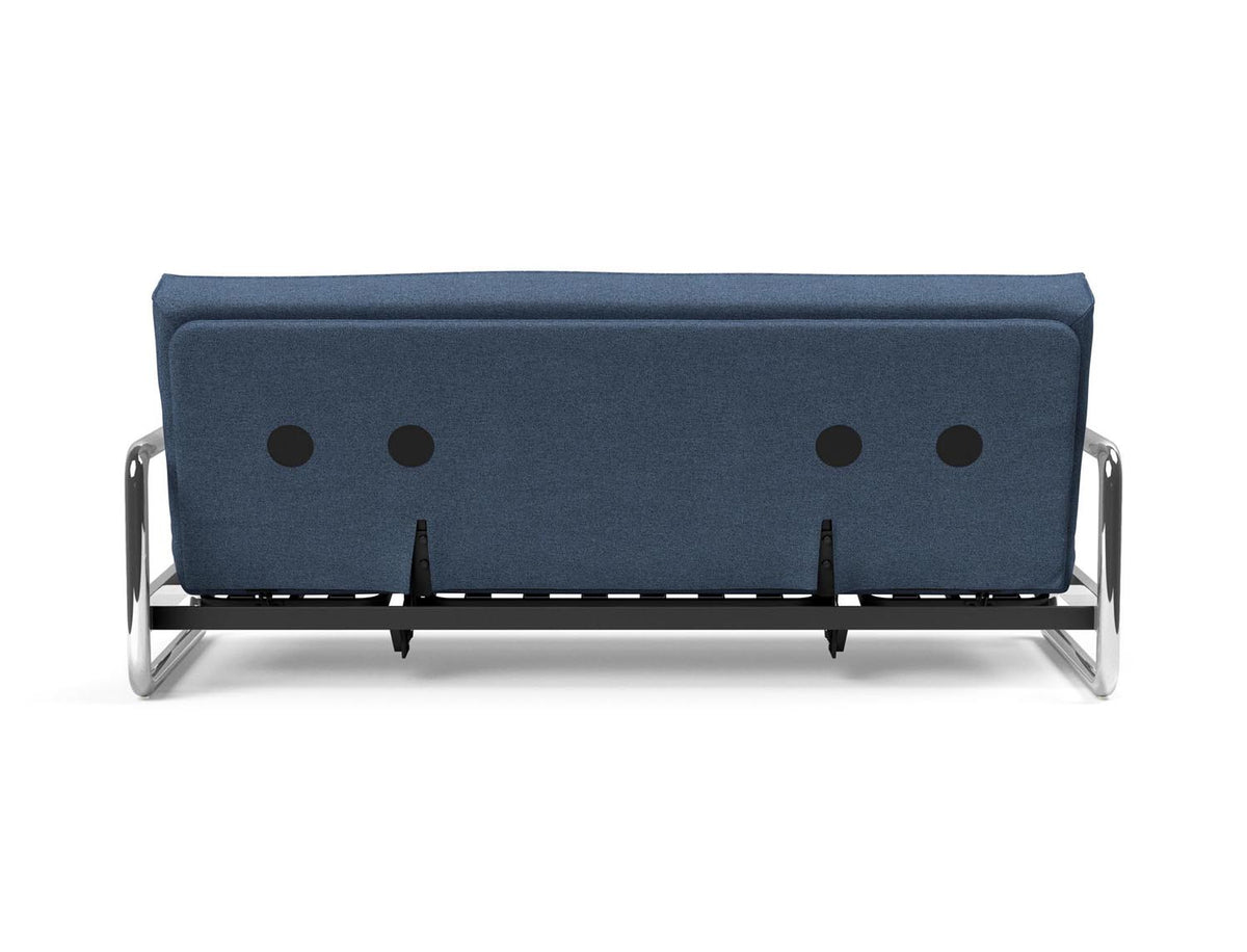 Lomira Schlafsofa 140 Sharp Plus Soft Spring in 302 Weda Blue präsentiert im Onlineshop von KAQTU Design AG. Bettsofa ist von Innovation Living