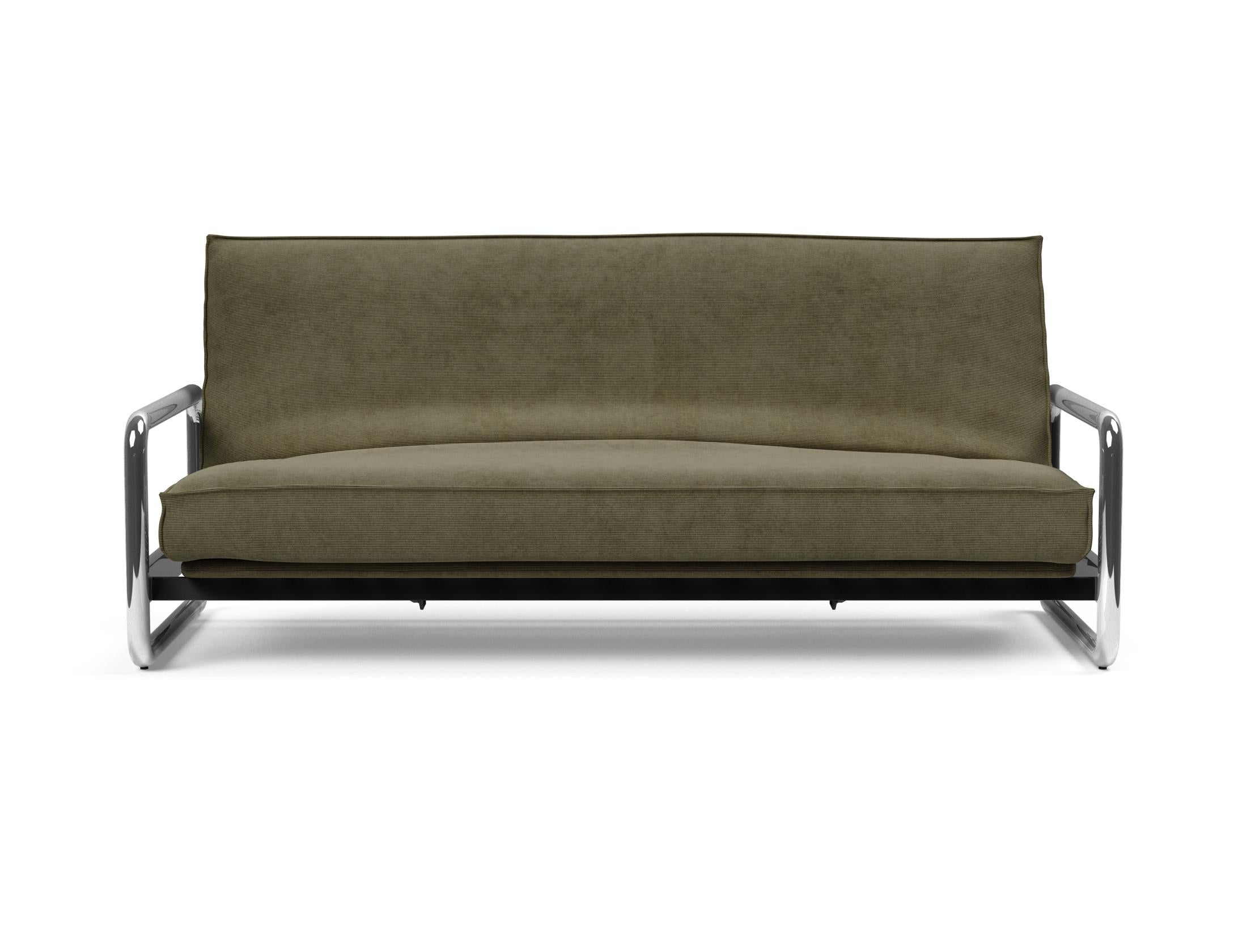 Lomira Schlafsofa 140 Sharp Plus: Stilvolles Schlafsofa mit weichem Soft Spring Bezug, perfekt für gemütliche Nächte und modernes Wohnen.