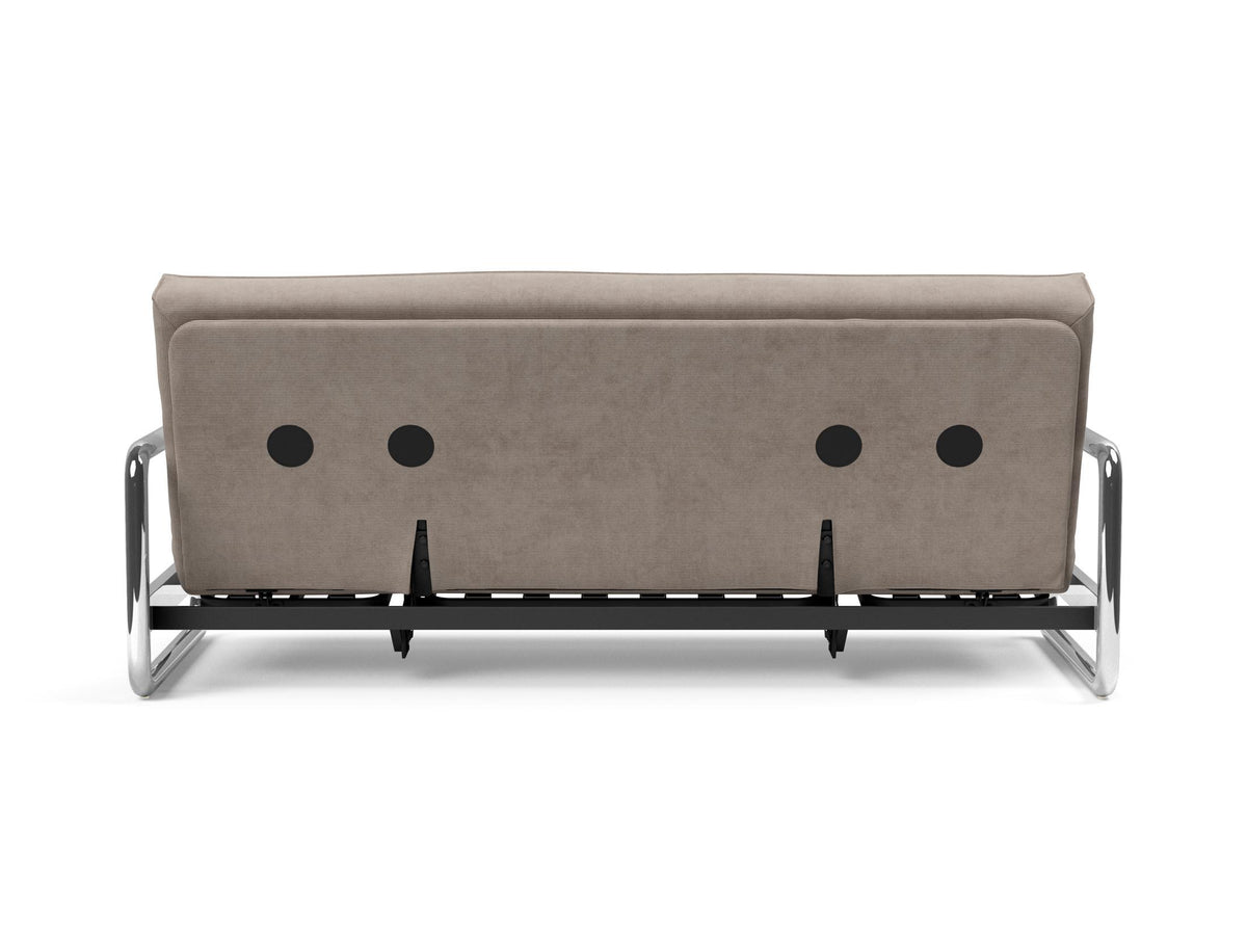 Lomira Schlafsofa 140 Sharp Plus Soft Spring in 318 Cordufine Beige präsentiert im Onlineshop von KAQTU Design AG. Bettsofa ist von Innovation Living