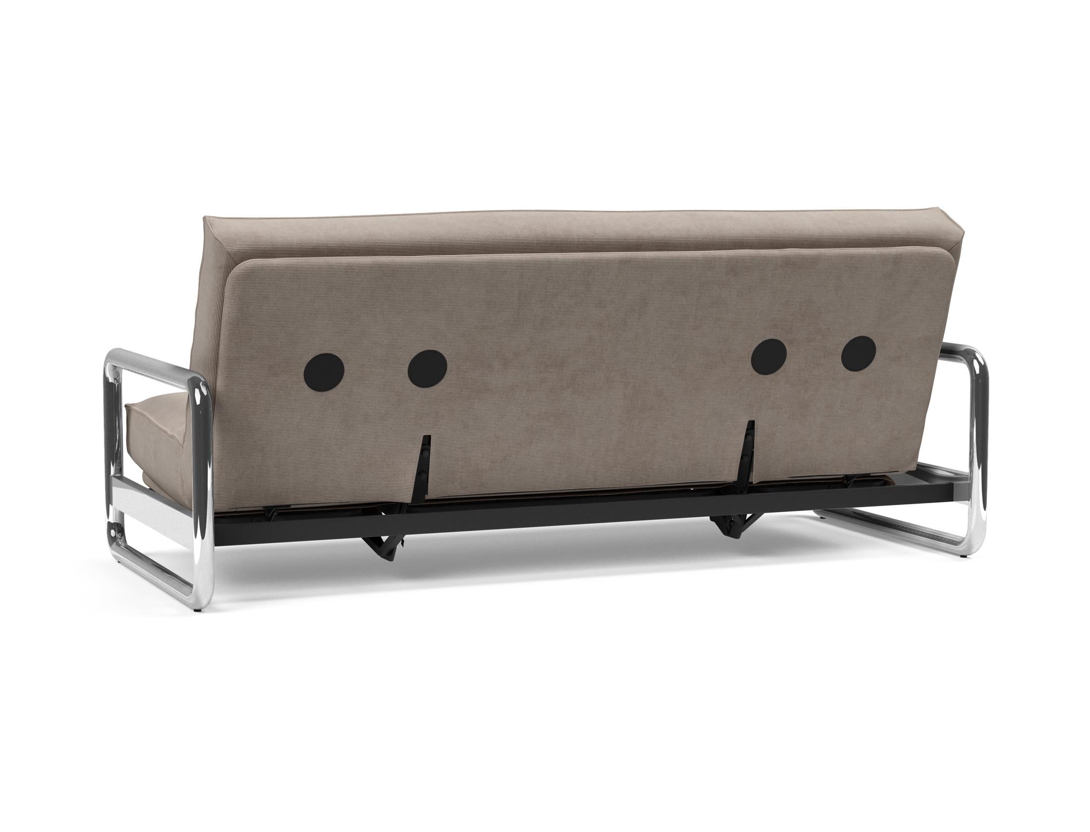 Lomira Schlafsofa 140 Sharp Plus: Stilvolles Schlafsofa mit weichem Soft Spring Bezug, perfekt für gemütliche Nächte und modernes Wohnen.