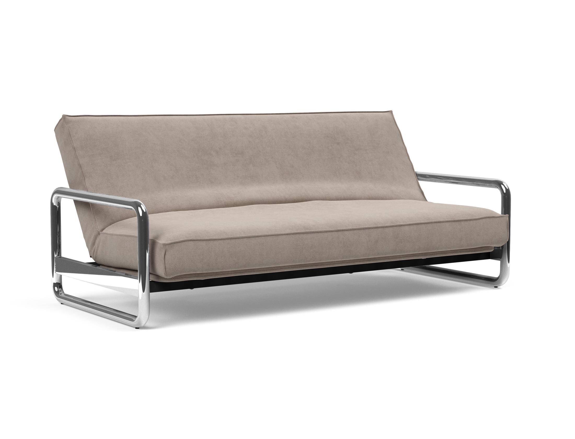 Lomira Schlafsofa 140 Sharp Plus: Elegantes Schlafsofa mit hochwertigem Soft Spring Bezug, ideal für entspannte Nächte und modernes Design.