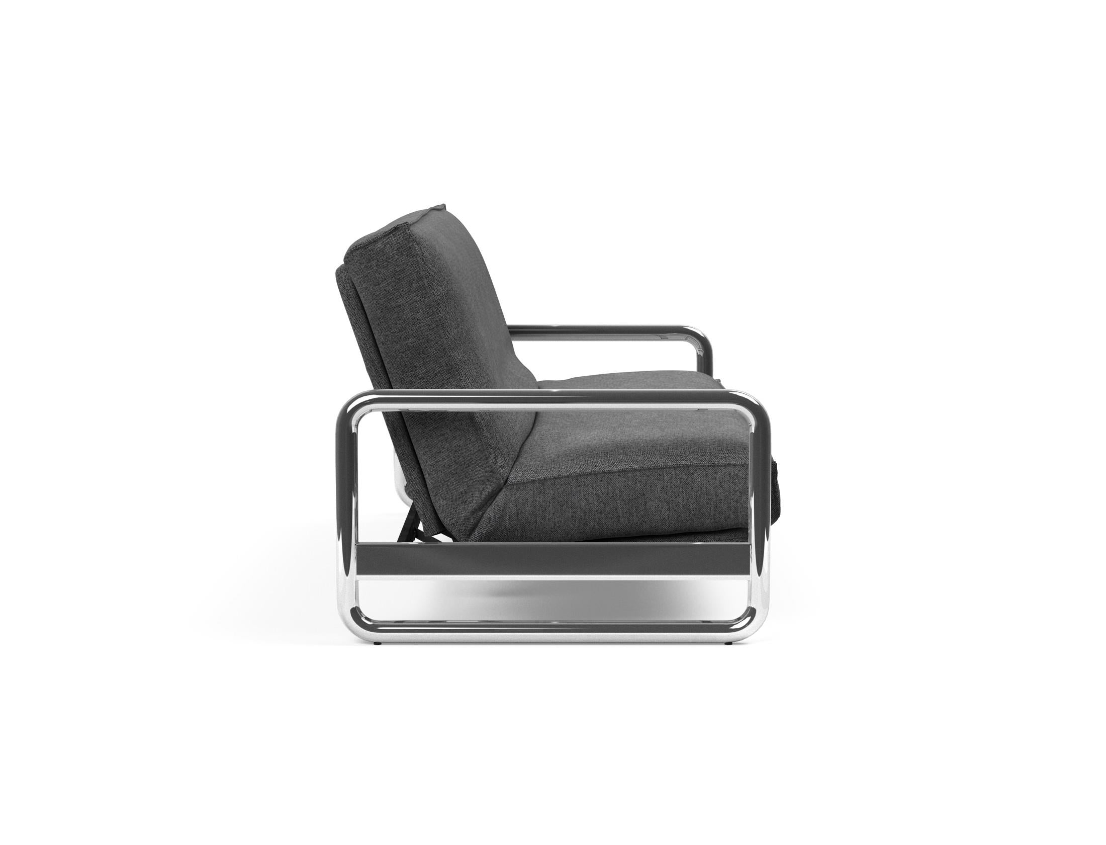 Lomira Schlafsofa 140 Sharp Plus: Stilvolles Schlafsofa mit weichem Soft Spring Bezug, perfekt für gemütliche Nächte und modernes Wohnen.