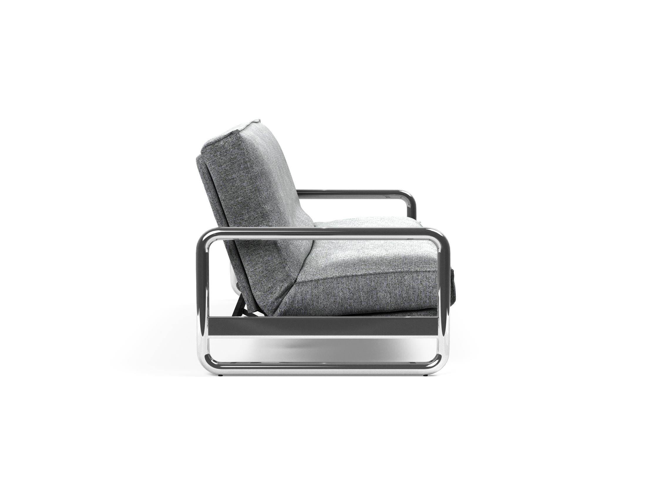 Lomira Schlafsofa 140 Sharp Plus: Stilvolles Schlafsofa mit weichem Soft Spring Bezug, perfekt für gemütliche Nächte und modernes Wohnen.
