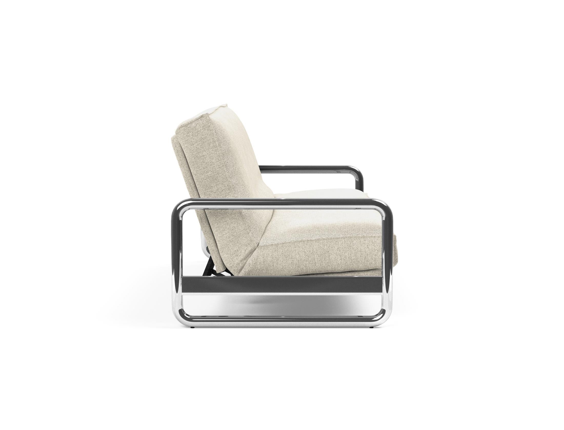 Lomira Schlafsofa 140 Sharp Plus: Stilvolles Schlafsofa mit weichem Soft Spring Bezug, perfekt für gemütliche Nächte und modernes Wohnen.