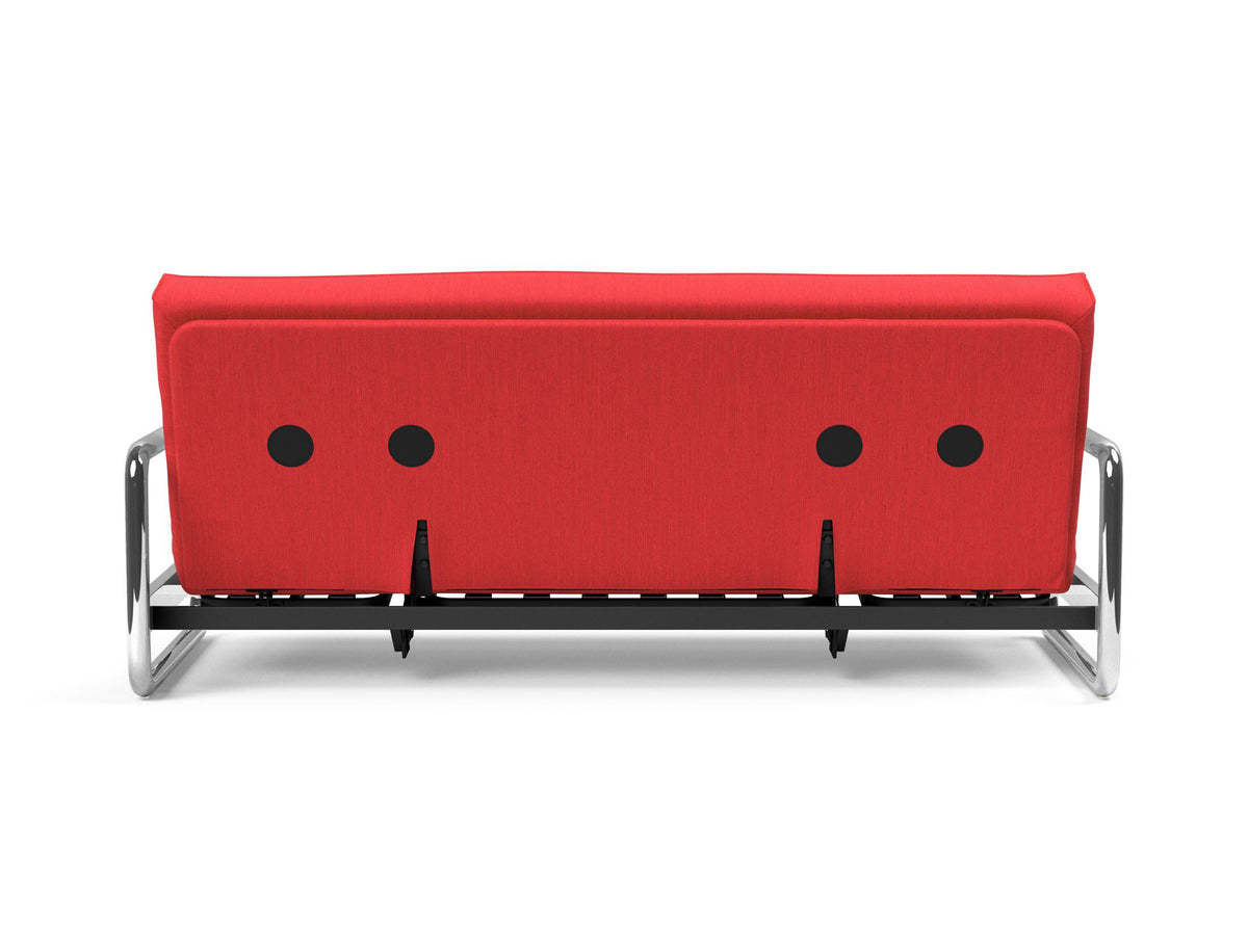 Lomira Schlafsofa 140 Sharp Plus Soft Spring in 511 Elegance Red präsentiert im Onlineshop von KAQTU Design AG. Bettsofa ist von Innovation Living